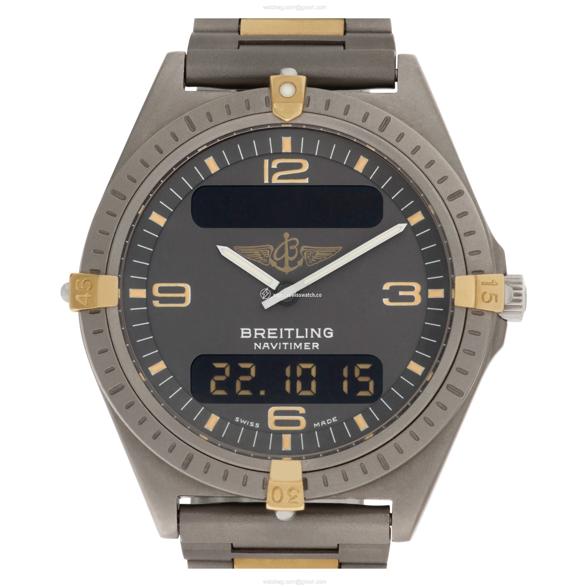 Breitling 80360 Aerospace Quartz Male 18k & Titanium Replica Breitling 80360 Aerospace Quartz Male 18k & Titanium Replica