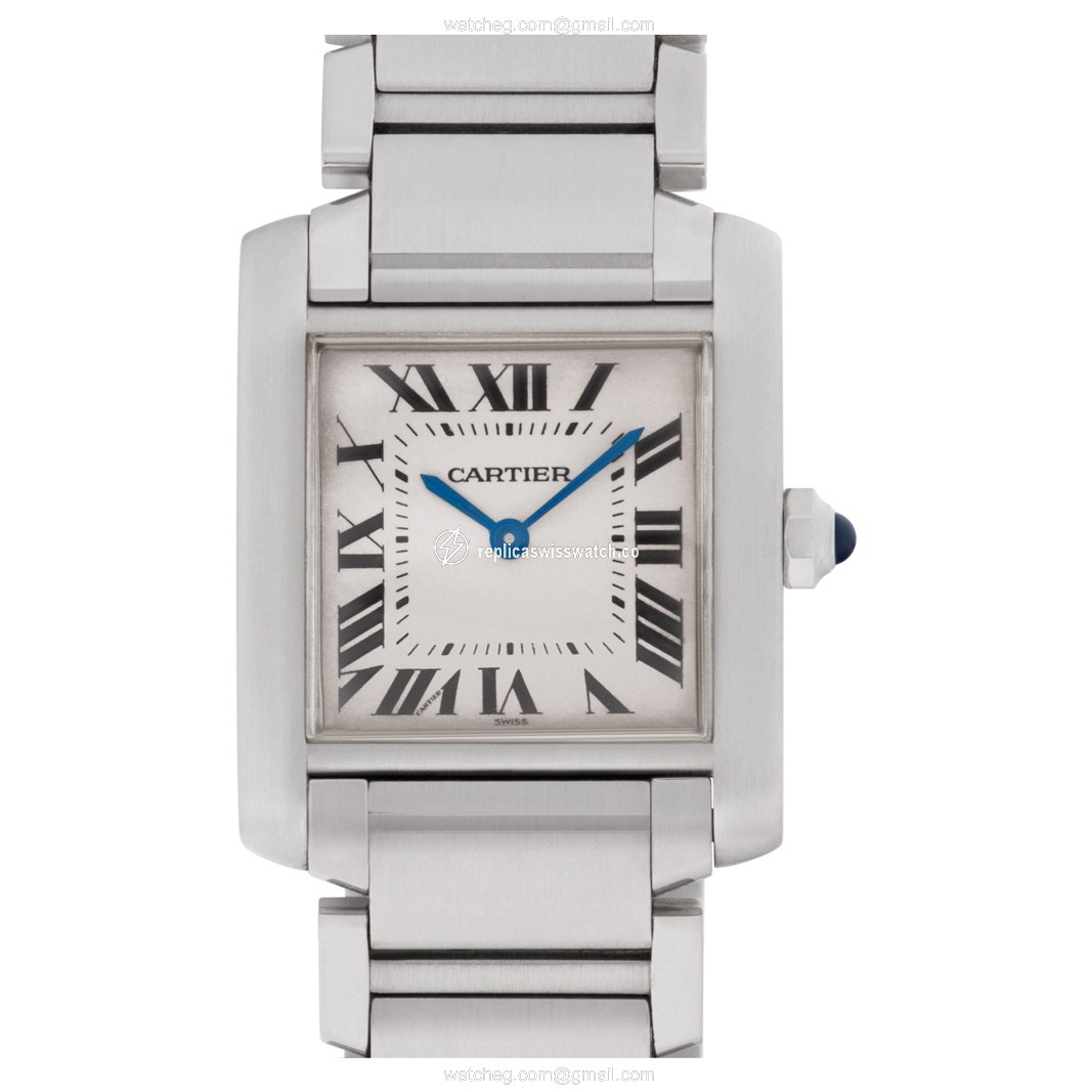 Cartier WSTA0005 Tank Francaise Quartz Female Stainless Steel Replica Cartier WSTA0005 Tank Francaise Quartz Female Stainless Steel Replica