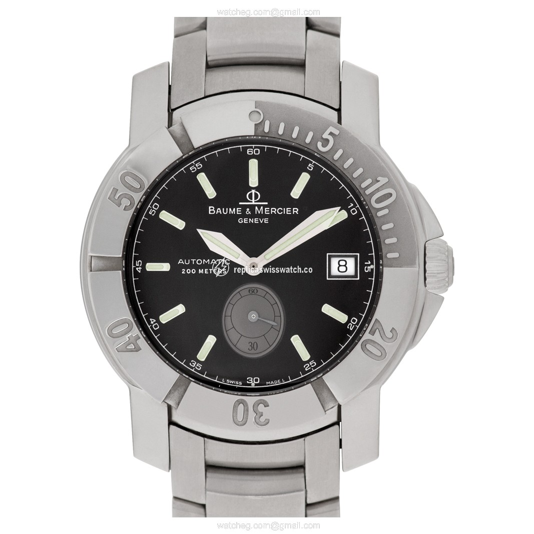 Baume & Mercier 65353 Capeland Automatic Male Stainless Steel Replica Baume & Mercier 65353 Capeland Automatic Male Stainless Steel Replica