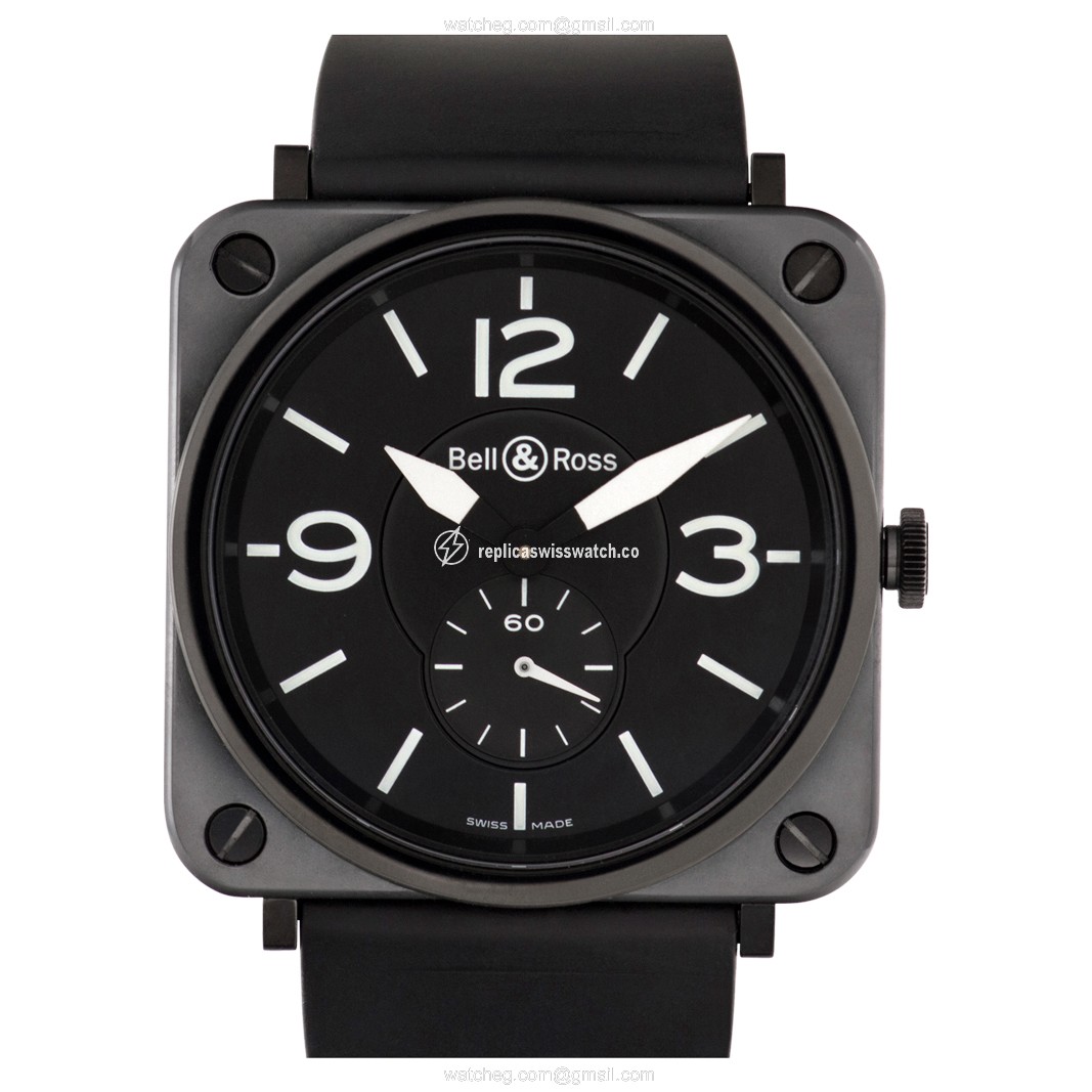 Bell & Ross BR S Ceramic Matte Quartz Unisex Stainless Steel Replica Bell & Ross BR S Ceramic Matte Quartz Unisex Stainless Steel Replica