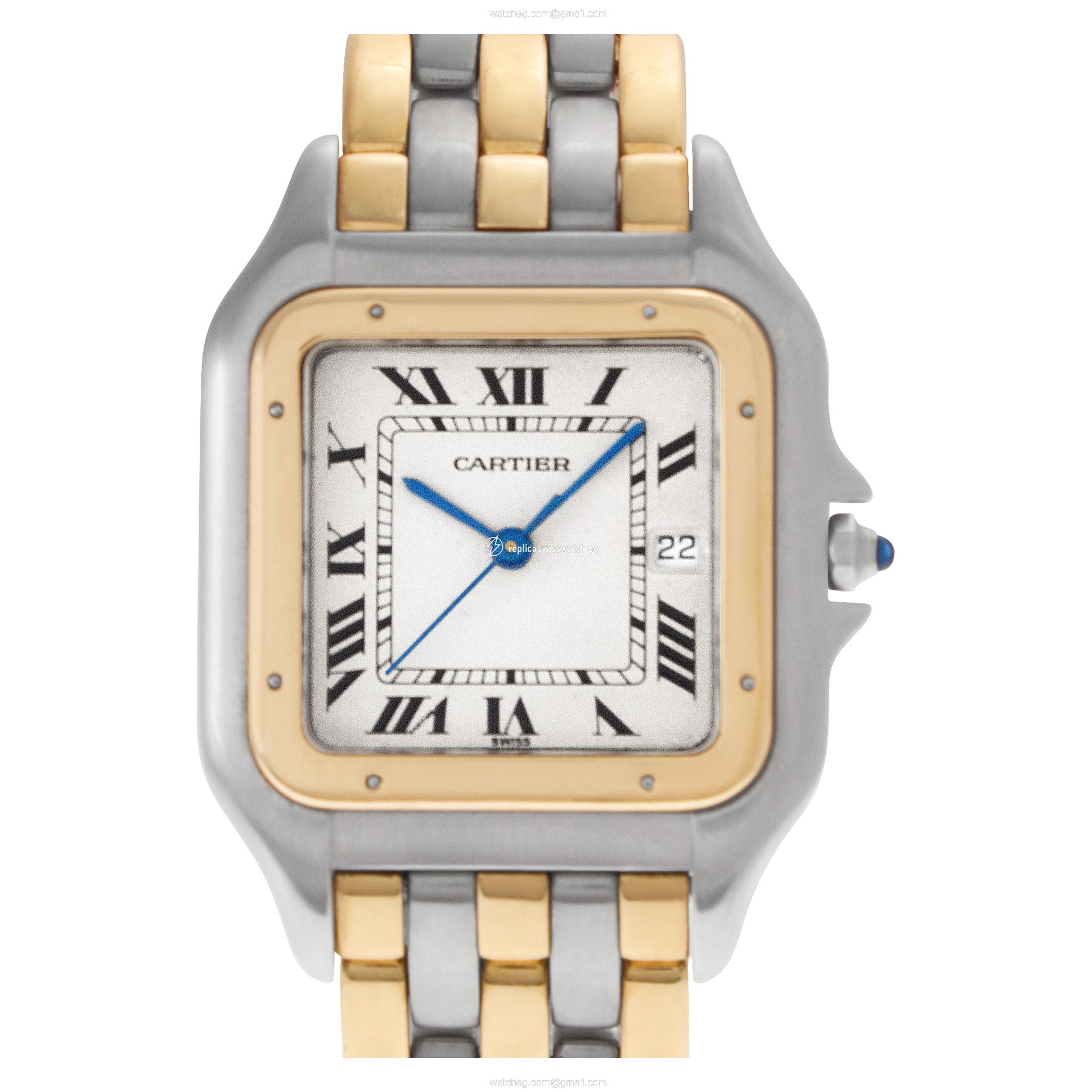 Cartier Cartier 1428 Panthere Quartz Male Stainless Steel Replica Cartier Cartier 1428 Panthere Quartz Male Stainless Steel Replica