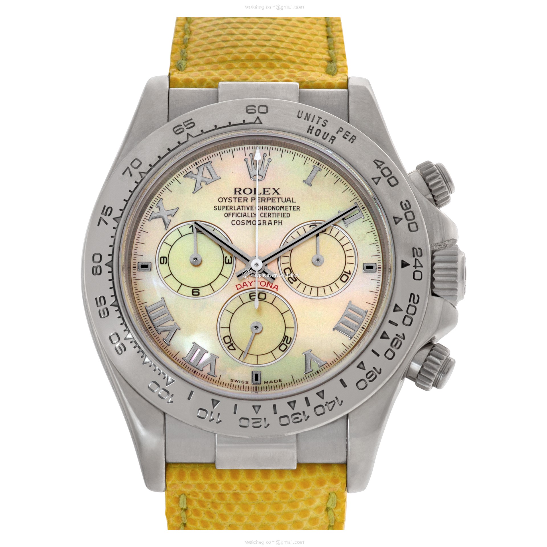 Rolex 116519 Daytona Automatic Unisex 18k White Gold Replica Rolex 116519 Daytona Automatic Unisex 18k White Gold Replica