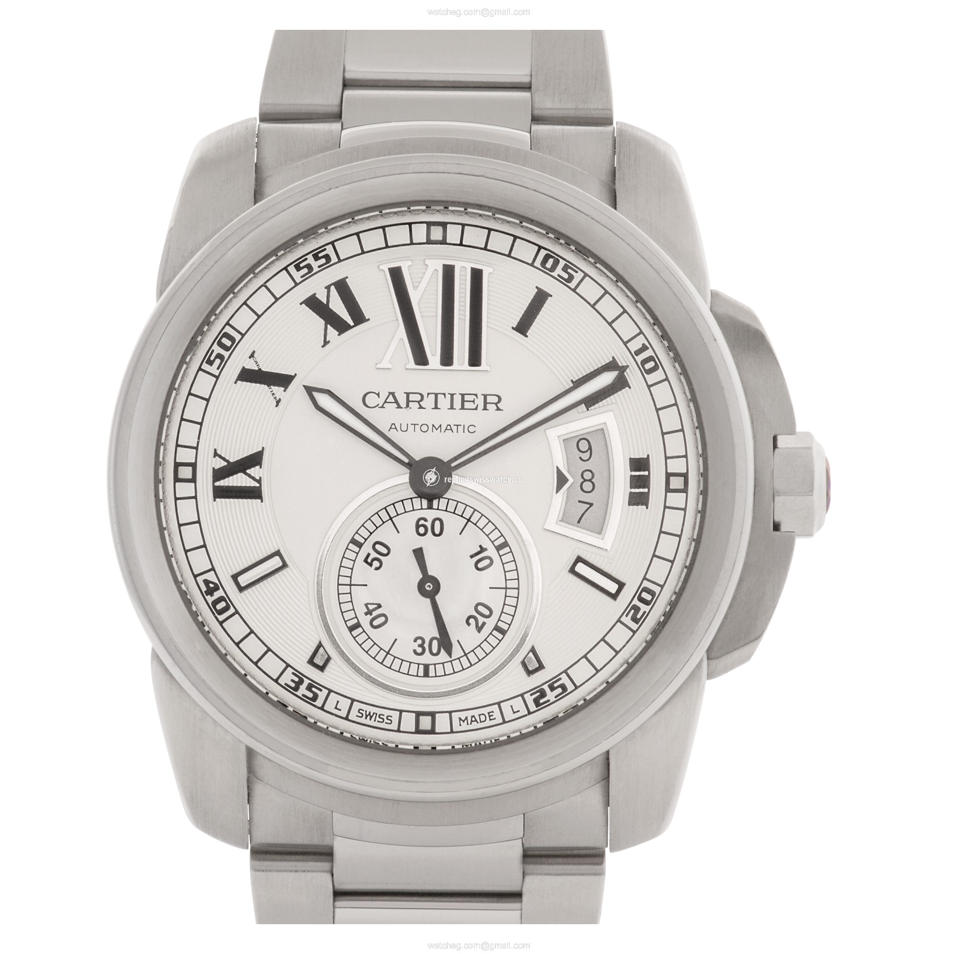 Cartier W7100015 Calibre Automatic Male Stainless Steel Replica Cartier W7100015 Calibre Automatic Male Stainless Steel Replica