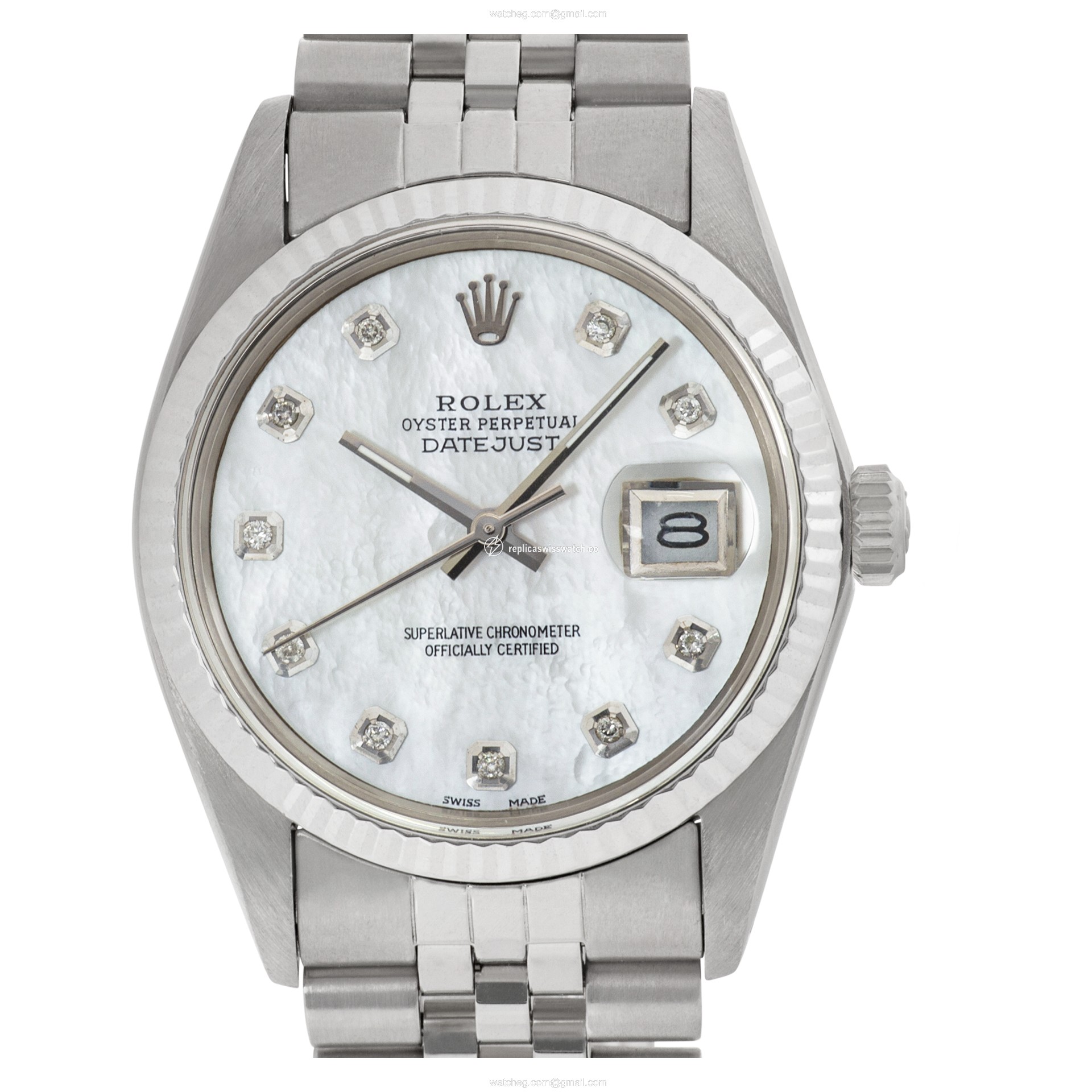 Rolex 16014 Datejust Automatic Unisex Stainless Steel Replica Rolex 16014 Datejust Automatic Unisex Stainless Steel Replica