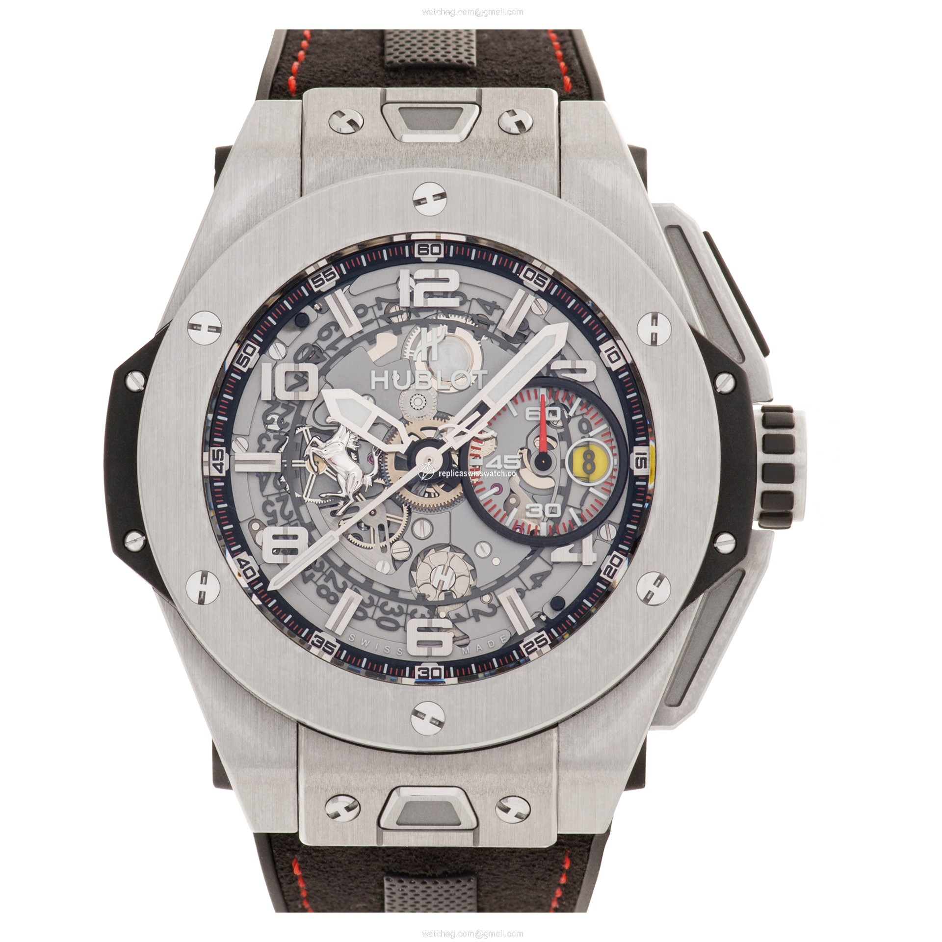Hublot 402.nx.0123.wr Big Bang Ferrari Automatic Male Titanium Replica Hublot 402.nx.0123.wr Big Bang Ferrari Automatic Male Titanium Replica