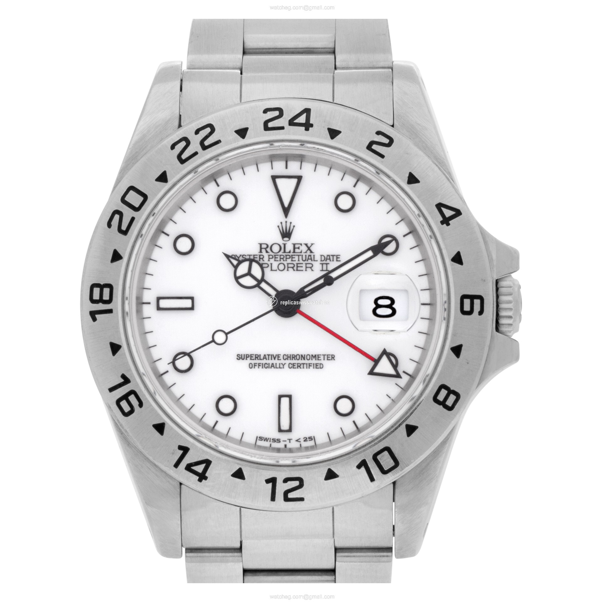 Rolex 16570 Explorer II Automatic Male Stainless Steel Replica Rolex 16570 Explorer II Automatic Male Stainless Steel Replica