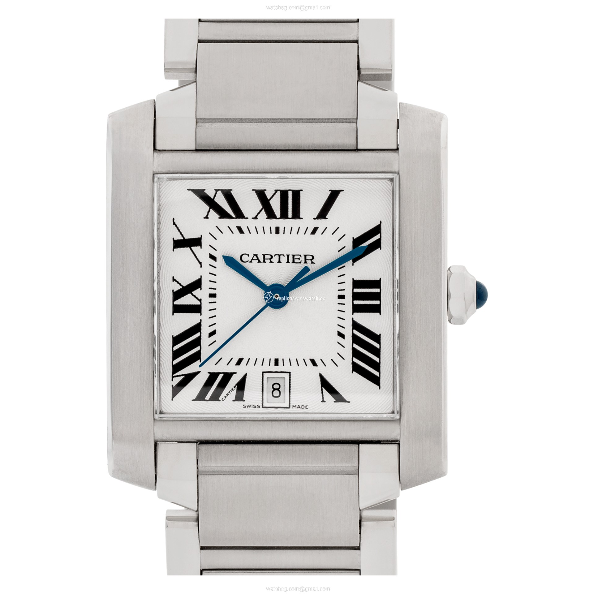 Cartier W51002Q3 Tank Francaise Automatic Unisex Stainless Steel Replica Cartier W51002Q3 Tank Francaise Automatic Unisex Stainless Steel Replica