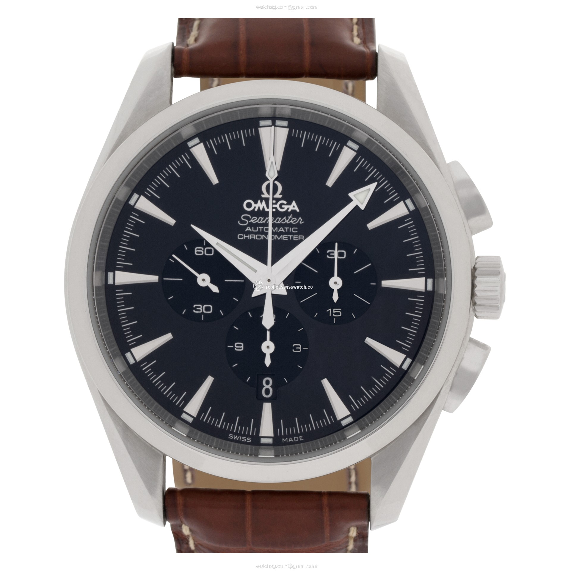 Omega 28125037 Seamaster Automatic Male Stainless Steel Replica Omega 28125037 Seamaster Automatic Male Stainless Steel Replica