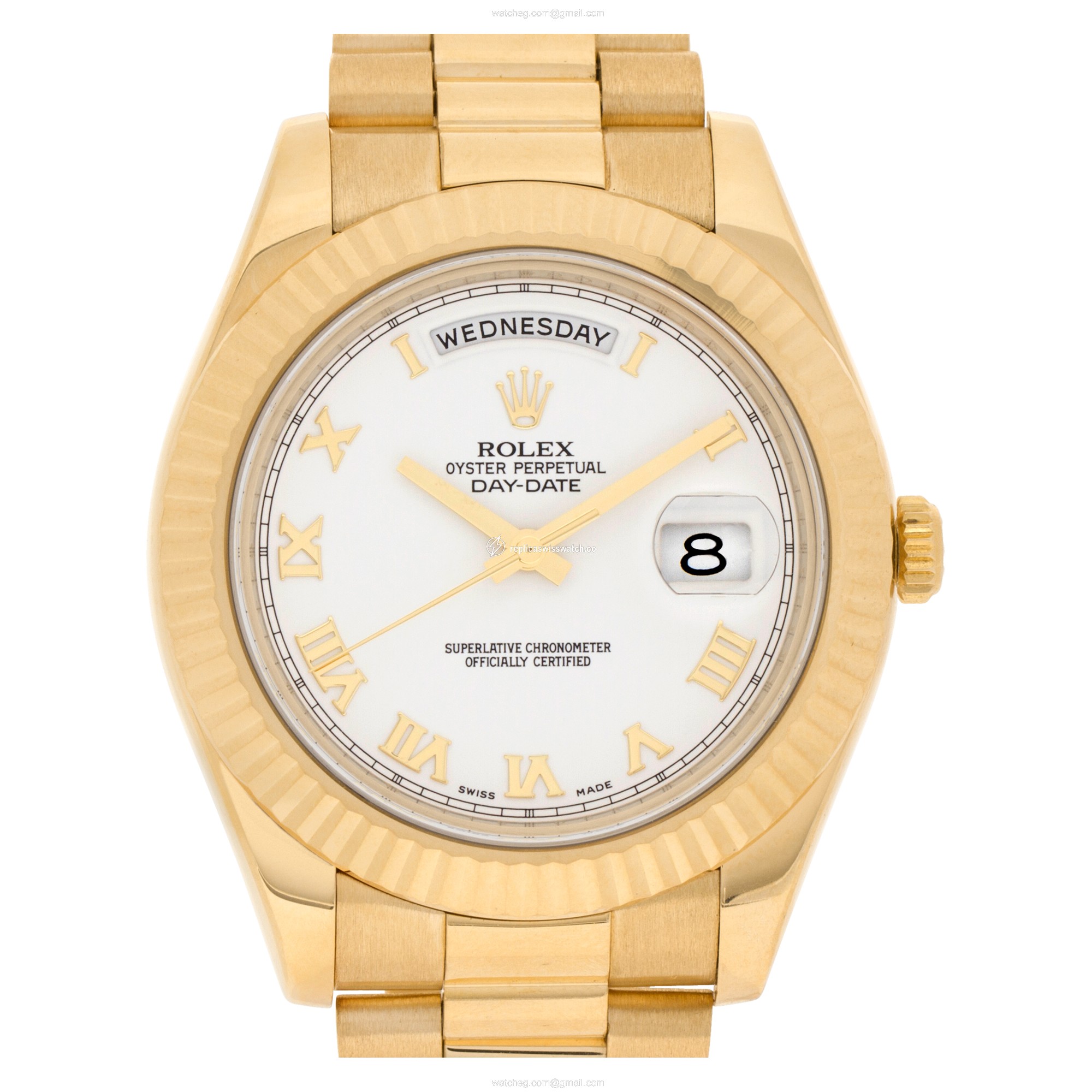 Rolex 218238 Day-Date II Automatic Male 18k Yellow Gold Replica Rolex 218238 Day-Date II Automatic Male 18k Yellow Gold Replica