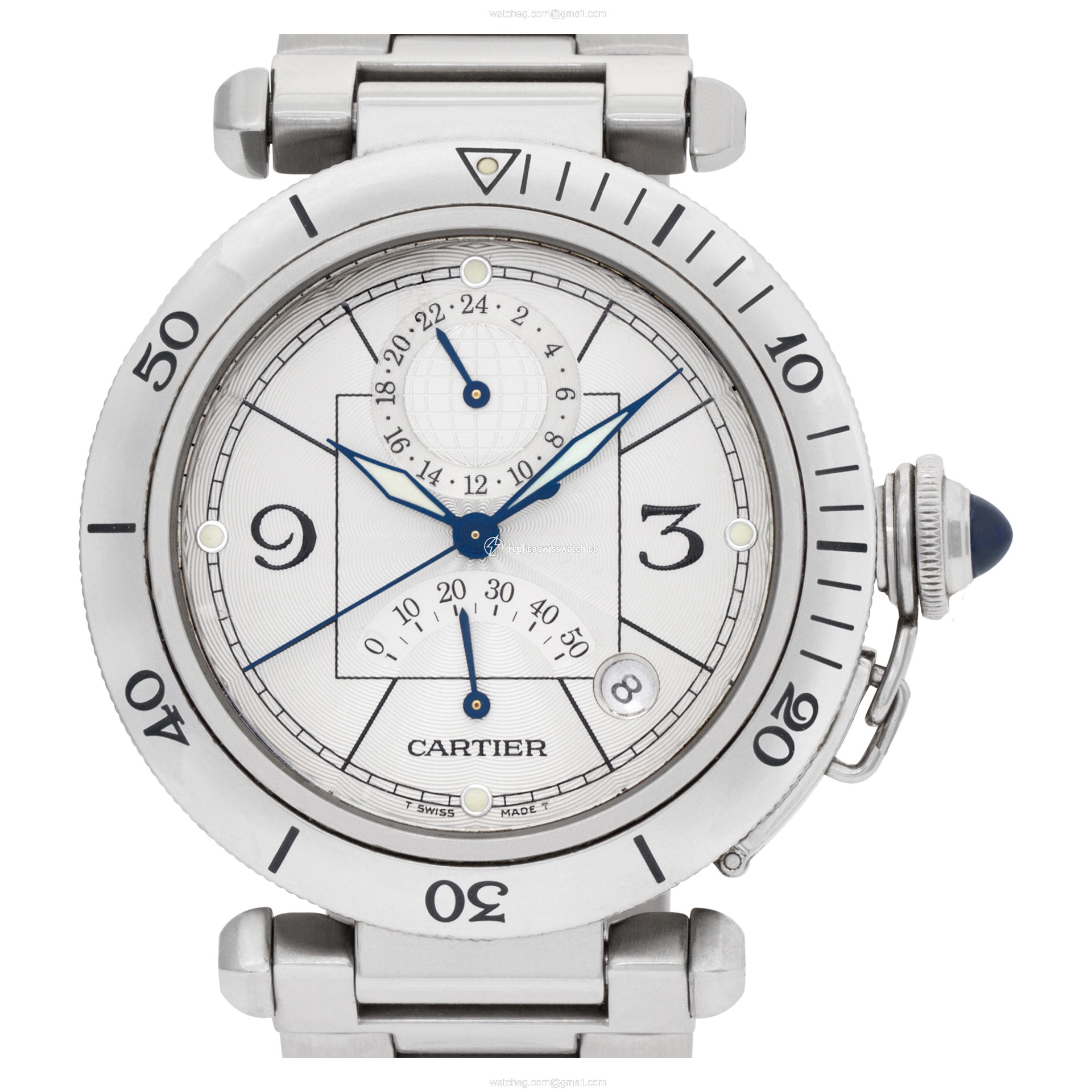 Cartier W31037H3 Pasha Automatic Unisex Stainless Steel Replica Cartier W31037H3 Pasha Automatic Unisex Stainless Steel Replica