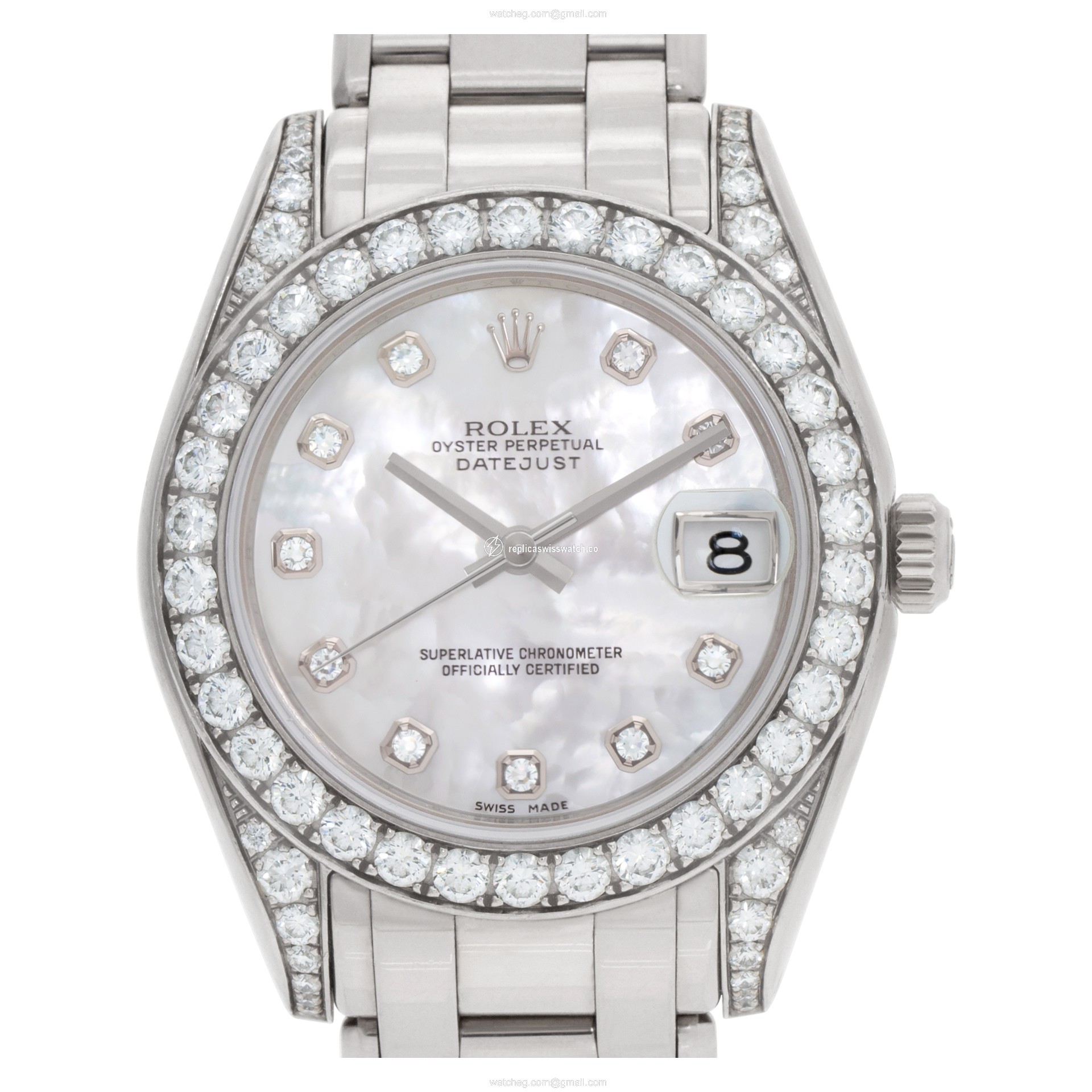 Rolex 81159 Pearlmaster Automatic Unisex 18k White Gold Replica Rolex 81159 Pearlmaster Automatic Unisex 18k White Gold Replica