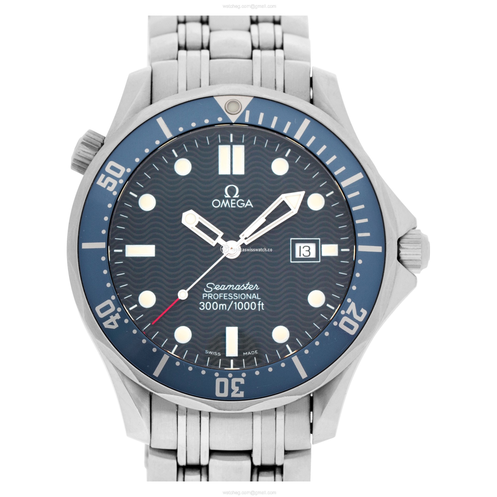 Omega 1961523 Seamaster Quartz Male Stainless Steel Replica Omega 1961523 Seamaster Quartz Male Stainless Steel Replica
