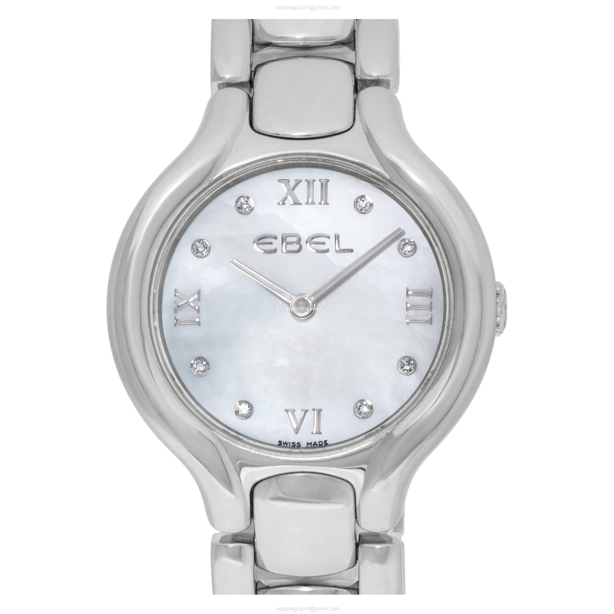 Ebel 9976411/9850 Beluga Quartz Female Stainless Steel Replica Ebel 9976411/9850 Beluga Quartz Female Stainless Steel Replica