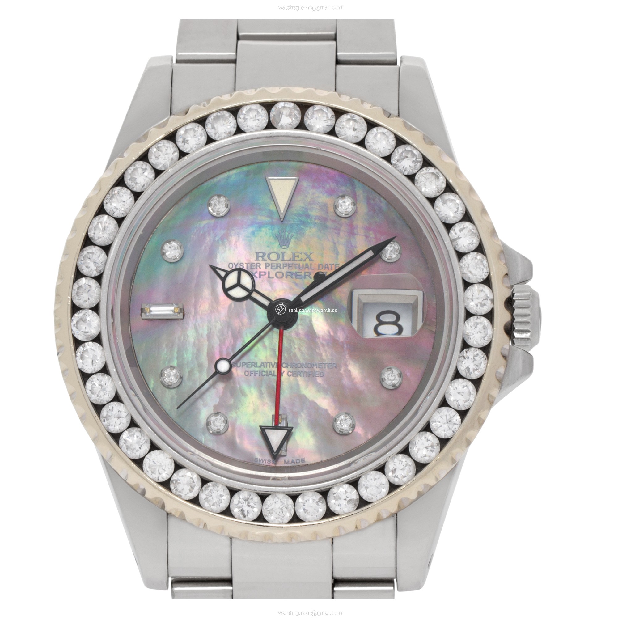 Rolex 16570 Explorer II Automatic Male Stainless Steel Replica Rolex 16570 Explorer II Automatic Male Stainless Steel Replica
