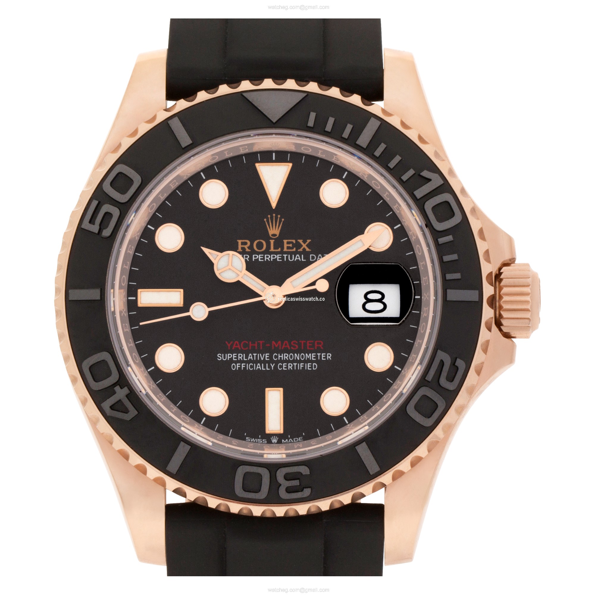 Rolex 126655 Yacht-Master Automatic Male 18k rose gold Replica Rolex 126655 Yacht-Master Automatic Male 18k rose gold Replica