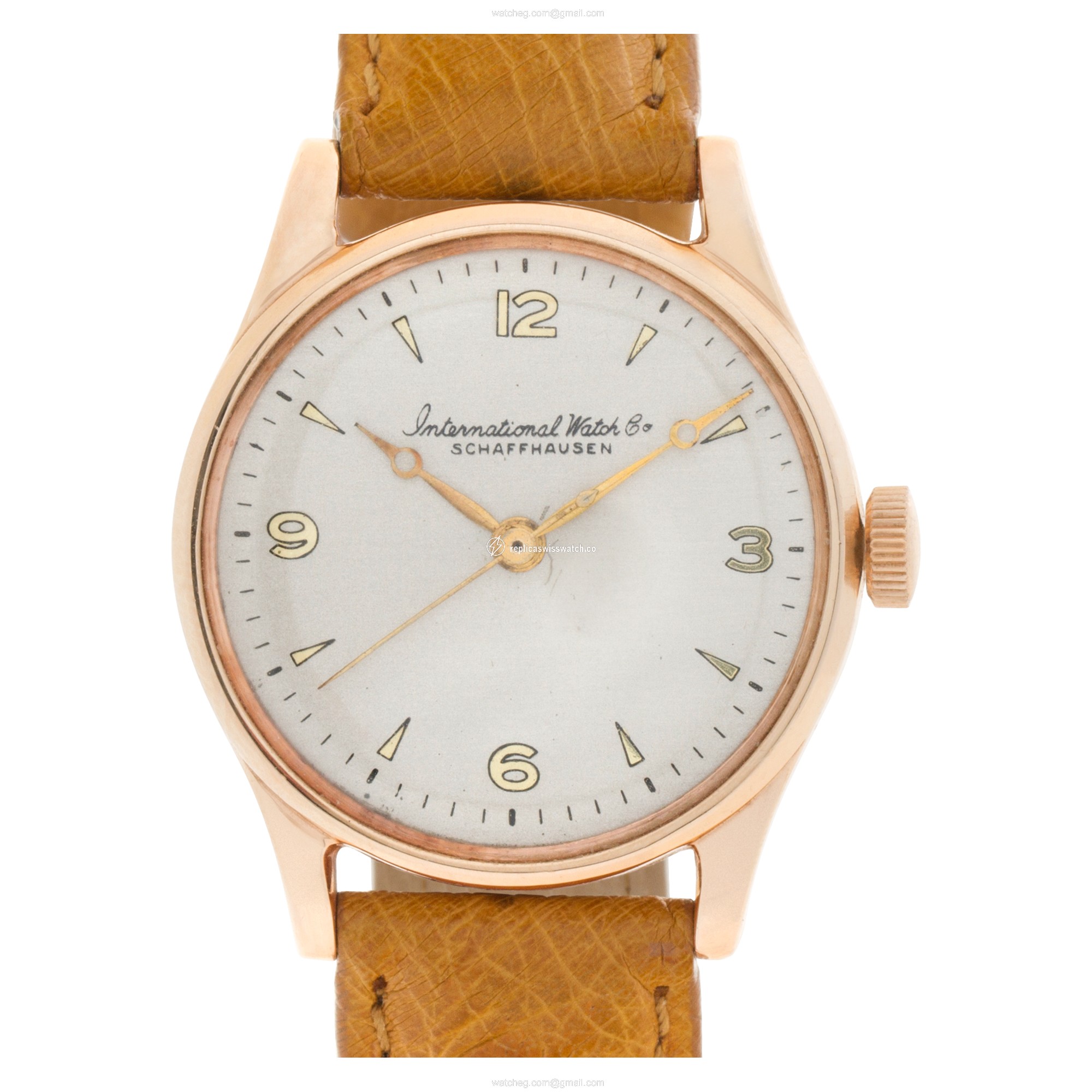 IWC IWC 3519 Manual Female 14k Pink Gold Replica IWC IWC 3519 Manual Female 14k Pink Gold Replica