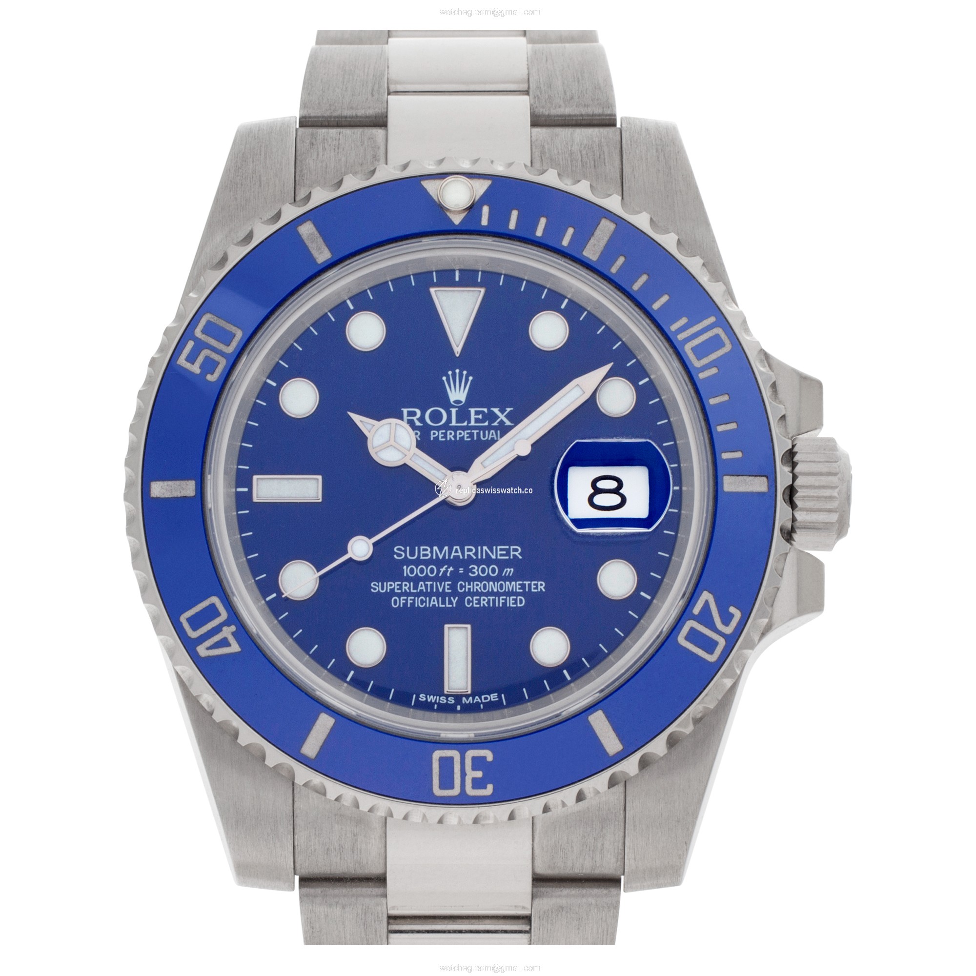 Rolex 116619 Submariner Automatic Male 18k White Gold Replica Rolex 116619 Submariner Automatic Male 18k White Gold Replica