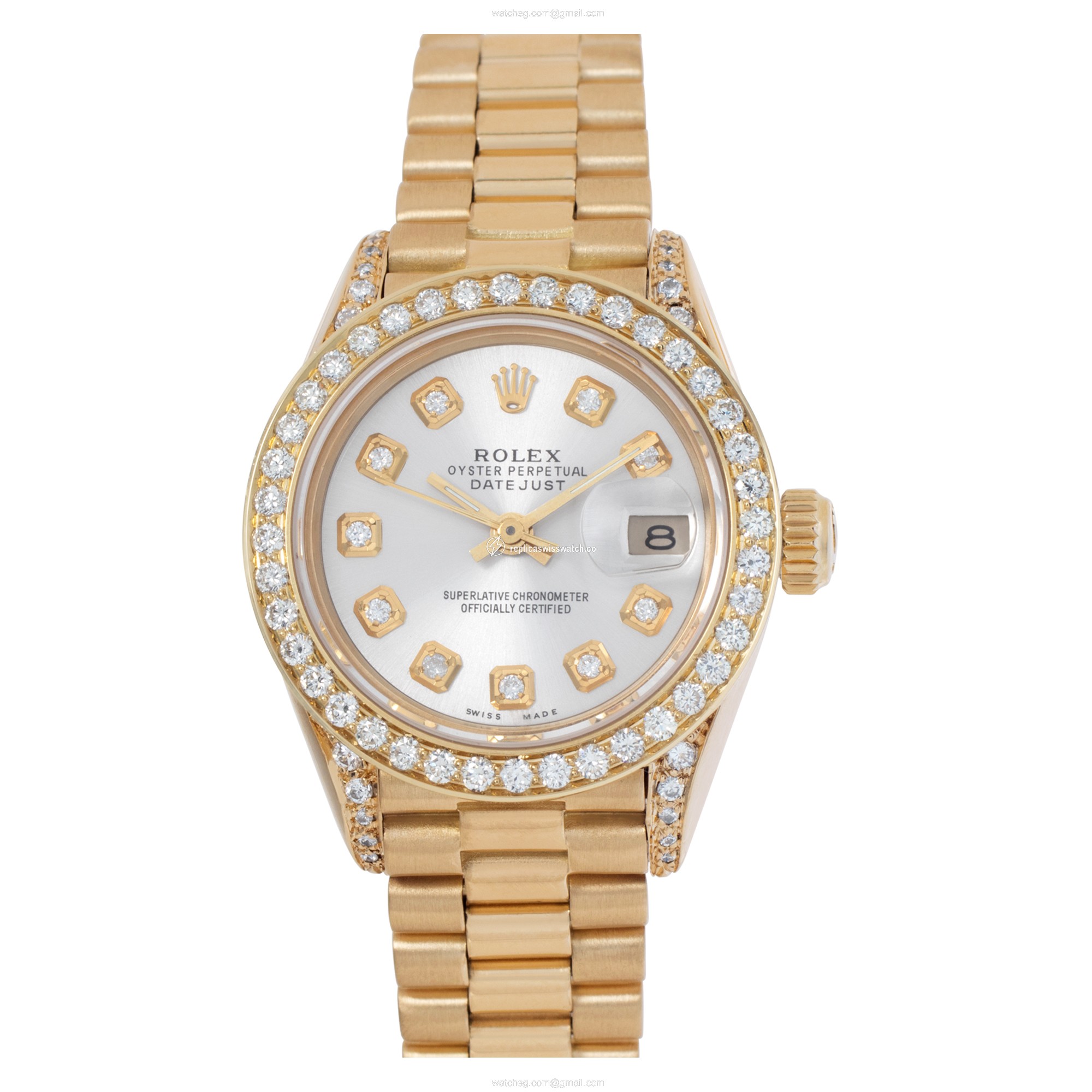 Rolex 69178 Datejust Automatic Female 18k Yellow Gold Replica Rolex 69178 Datejust Automatic Female 18k Yellow Gold Replica