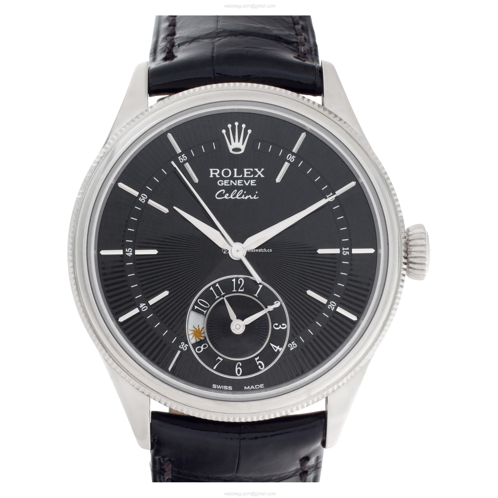 Rolex 50529 Cellini Automatic Male 18k White Gold Replica Rolex 50529 Cellini Automatic Male 18k White Gold Replica