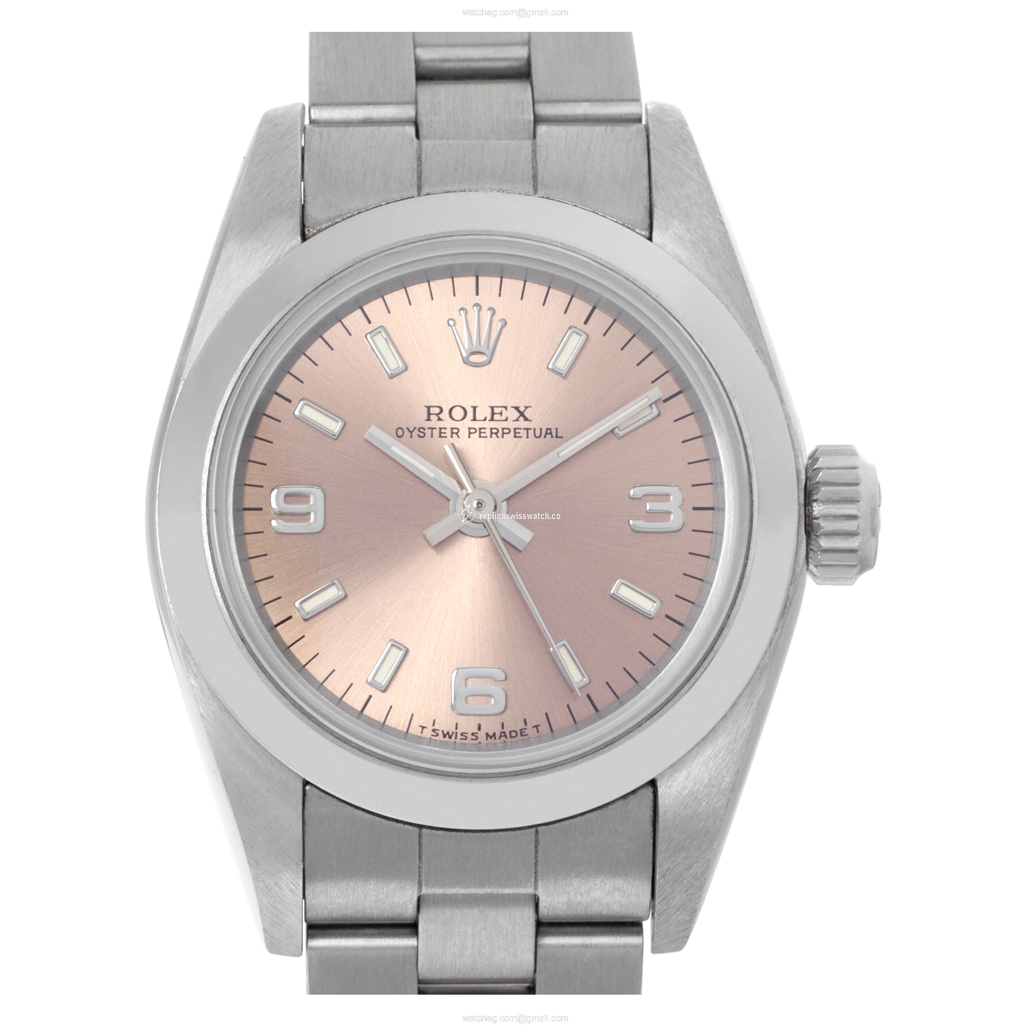 Rolex 67180 Oyster Perpetual Automatic Female Stainless Steel Replica Rolex 67180 Oyster Perpetual Automatic Female Stainless Steel Replica