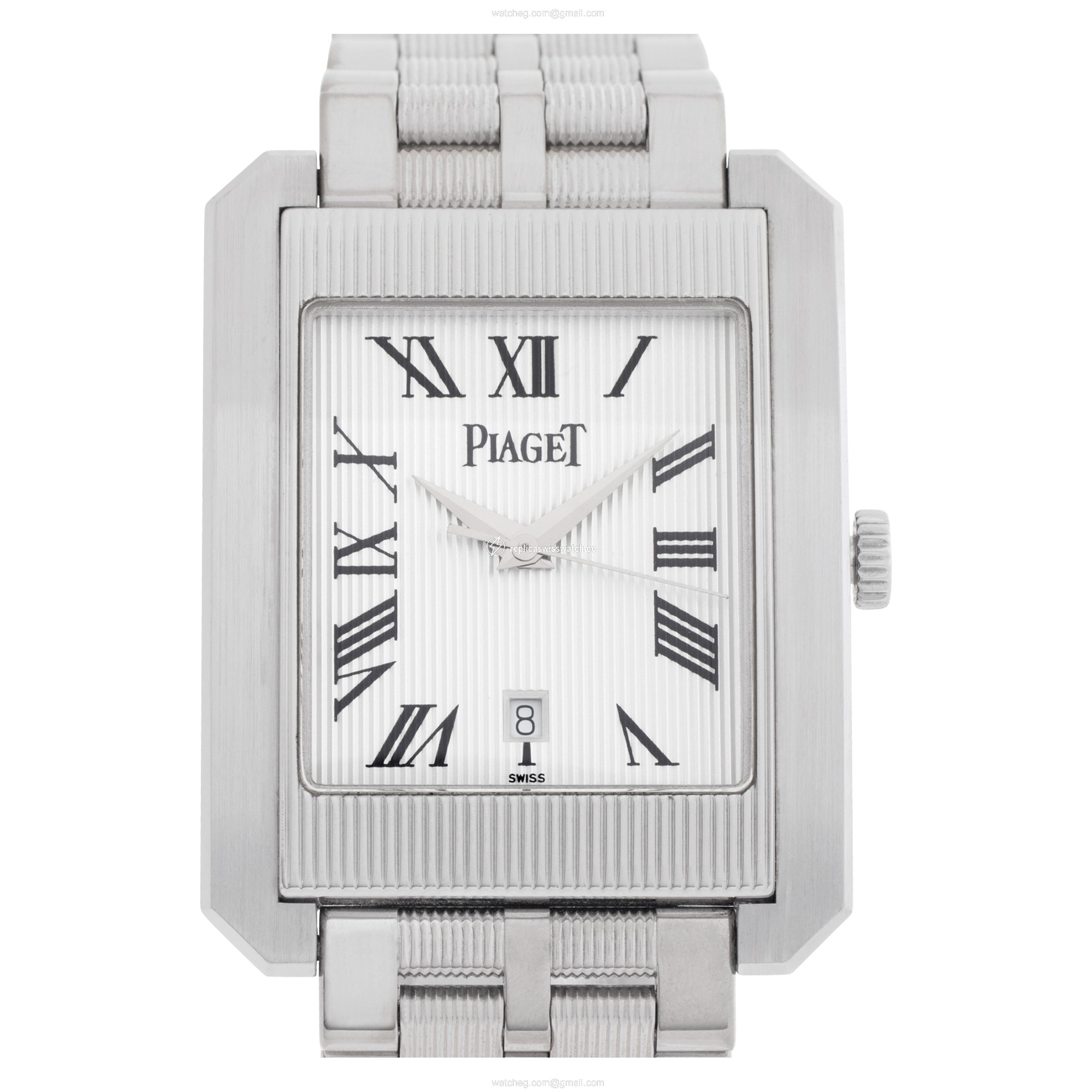Piaget 26100 Protocol Automatic Male 18k White Gold Replica Piaget 26100 Protocol Automatic Male 18k White Gold Replica