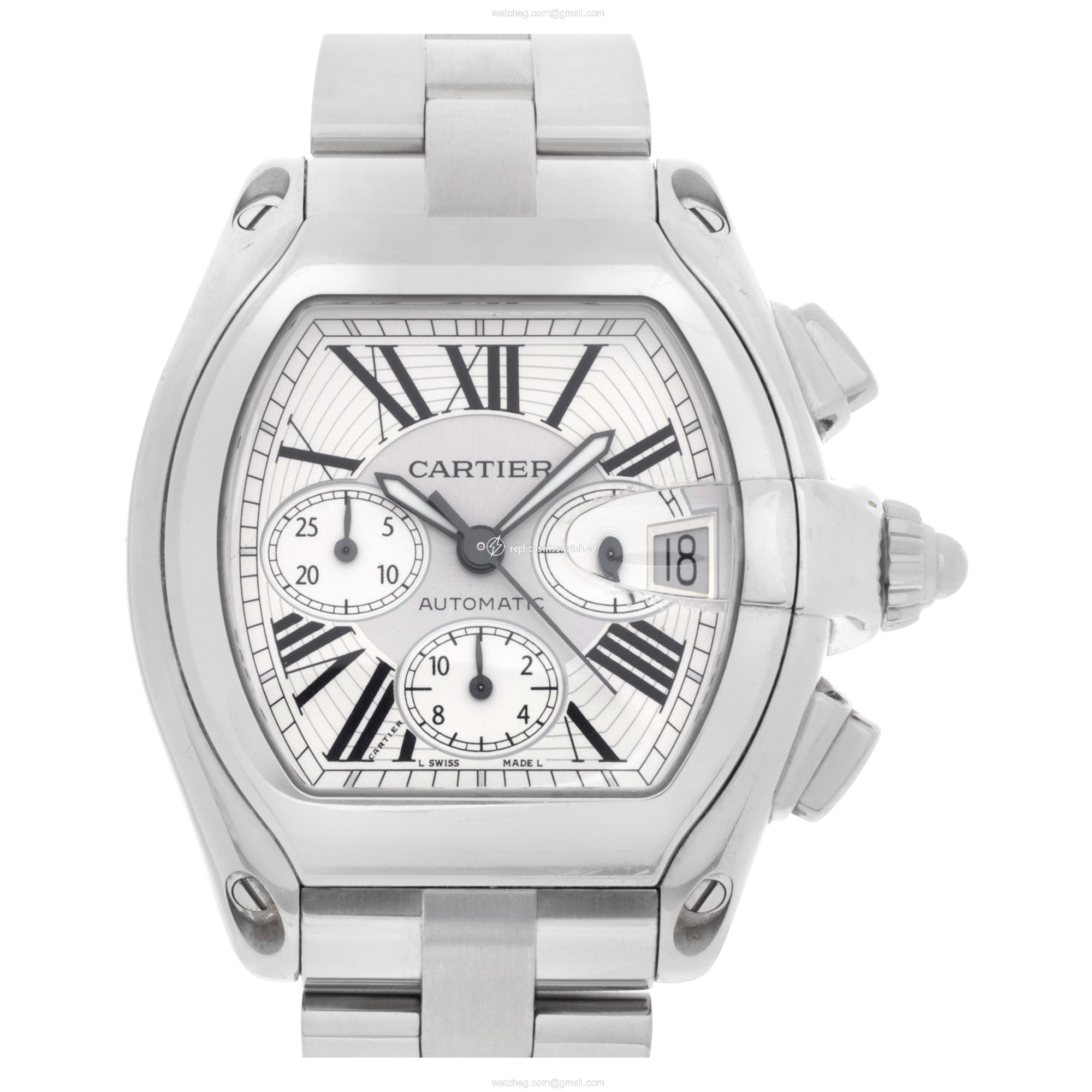 Cartier W62019X6 Roadster Automatic Male Stainless Steel Replica Cartier W62019X6 Roadster Automatic Male Stainless Steel Replica