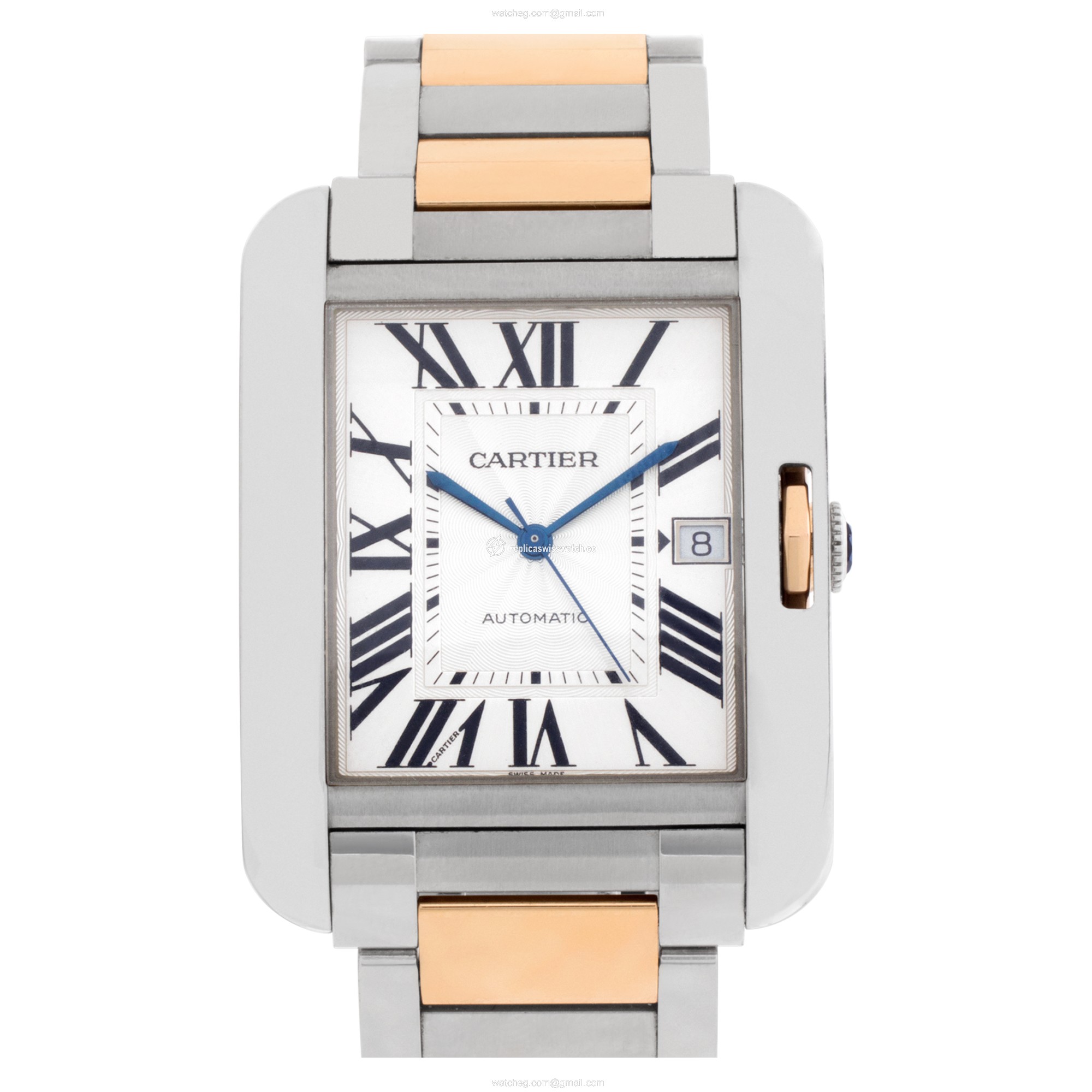 Cartier W5310006 Tank Anglaise XL Automatic Male Stainless Steel Replica Cartier W5310006 Tank Anglaise XL Automatic Male Stainless Steel Replica