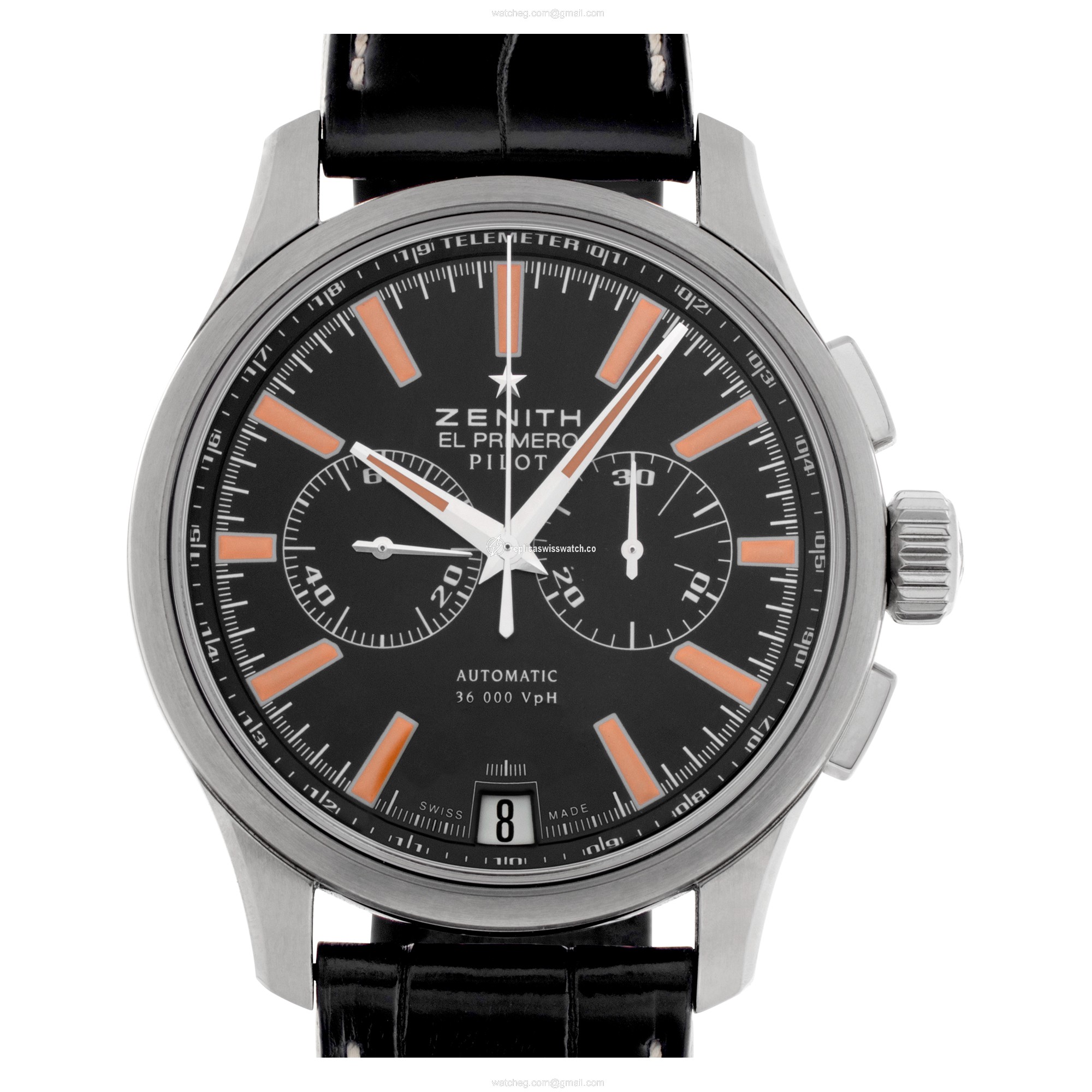 Zenith 03.2119.4002/24.C719 El Primero Automatic Male Stainless Steel Replica Zenith 03.2119.4002/24.C719 El Primero Automatic Male Stainless Steel Replica