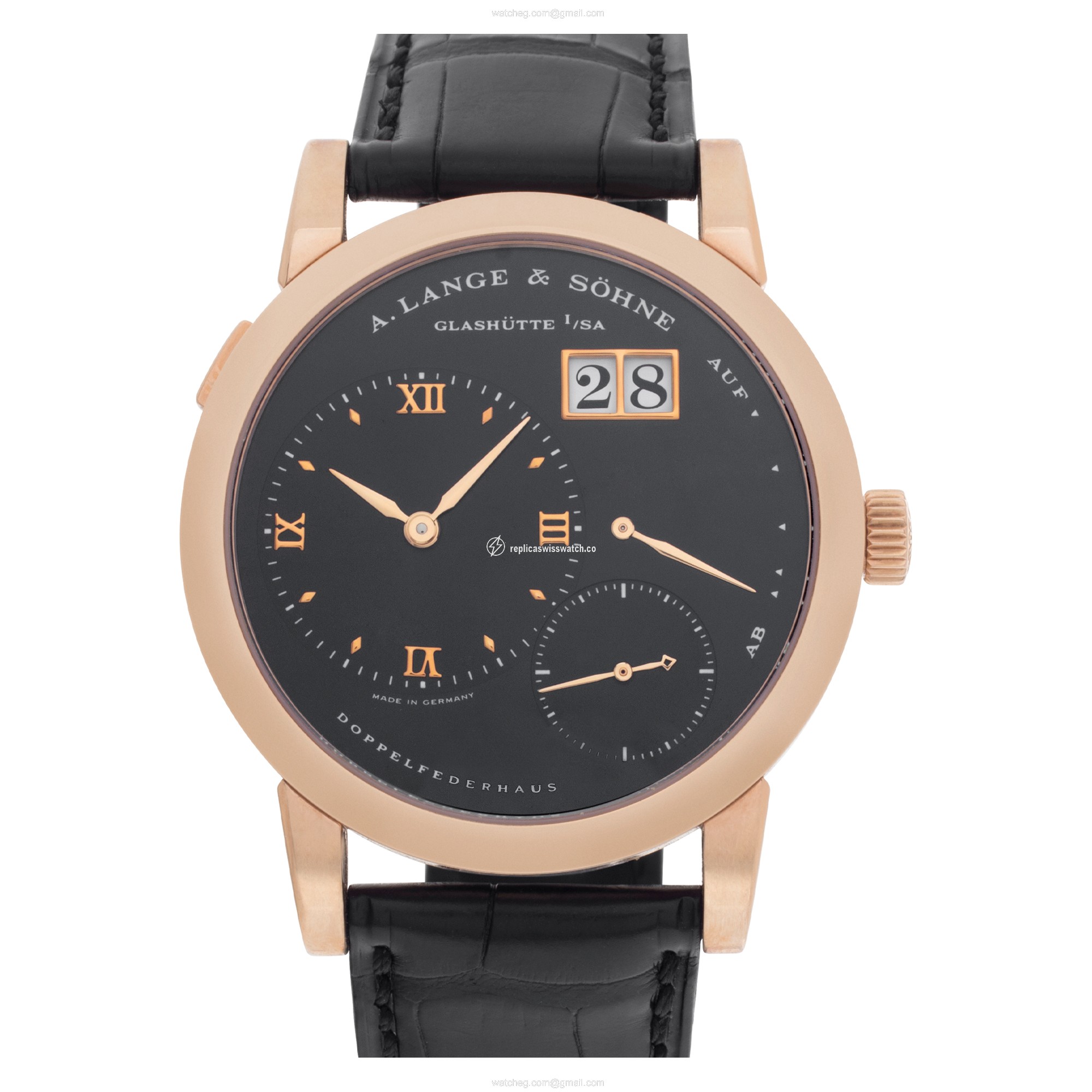 A. Lange & Sohne 101.032 Lange 1 Manual Male 18k rose gold Replica A. Lange & Sohne 101.032 Lange 1 Manual Male 18k rose gold Replica