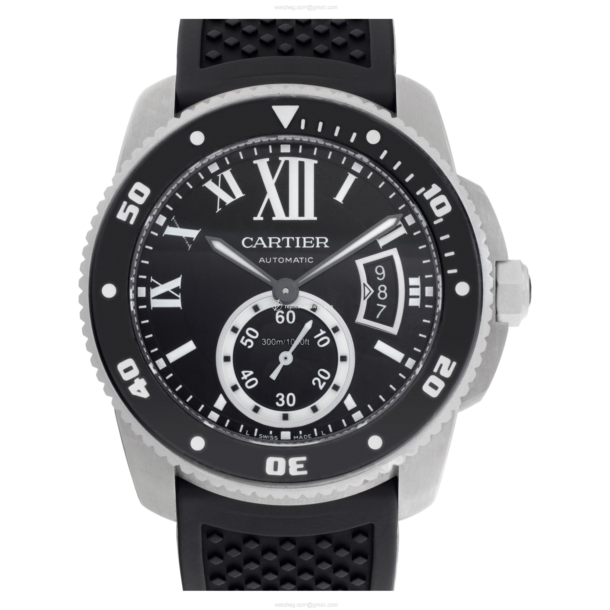 Cartier W7100056 Calibre Automatic Male Stainless Steel Replica Cartier W7100056 Calibre Automatic Male Stainless Steel Replica