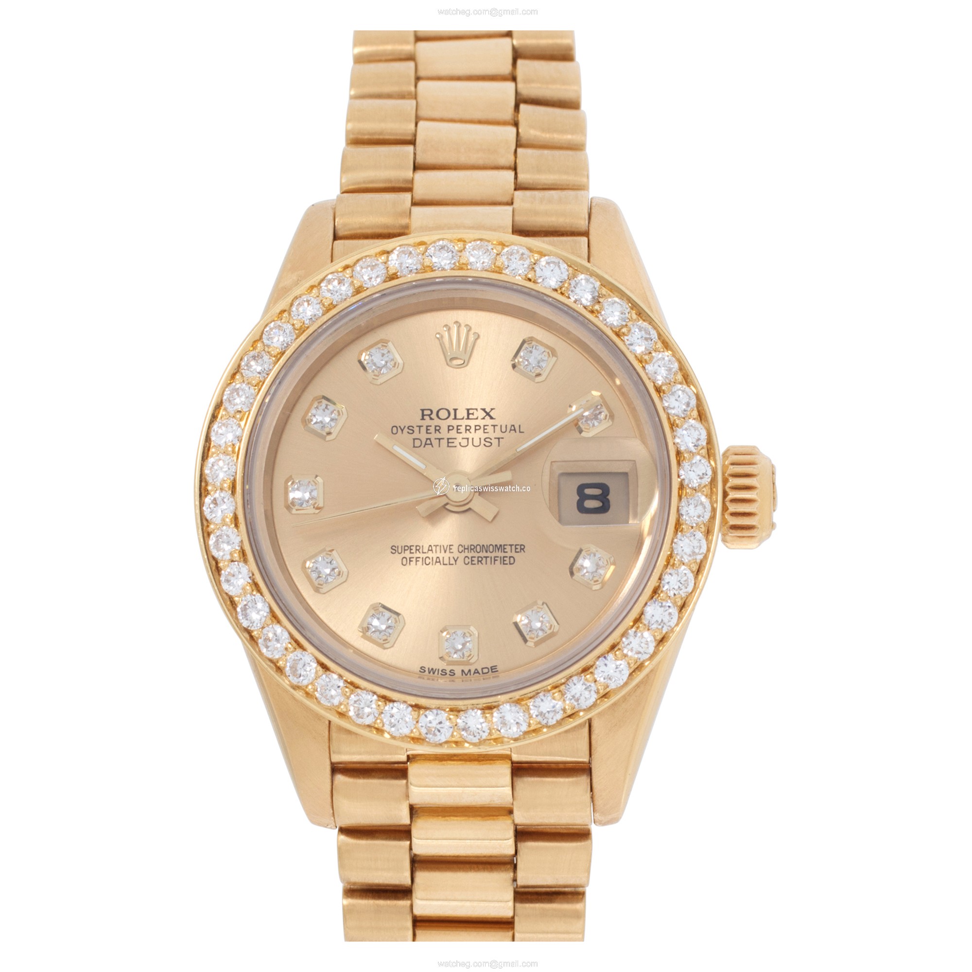 Rolex 69178 Datejust Automatic Female 18k yellow gold Replica Rolex 69178 Datejust Automatic Female 18k yellow gold Replica