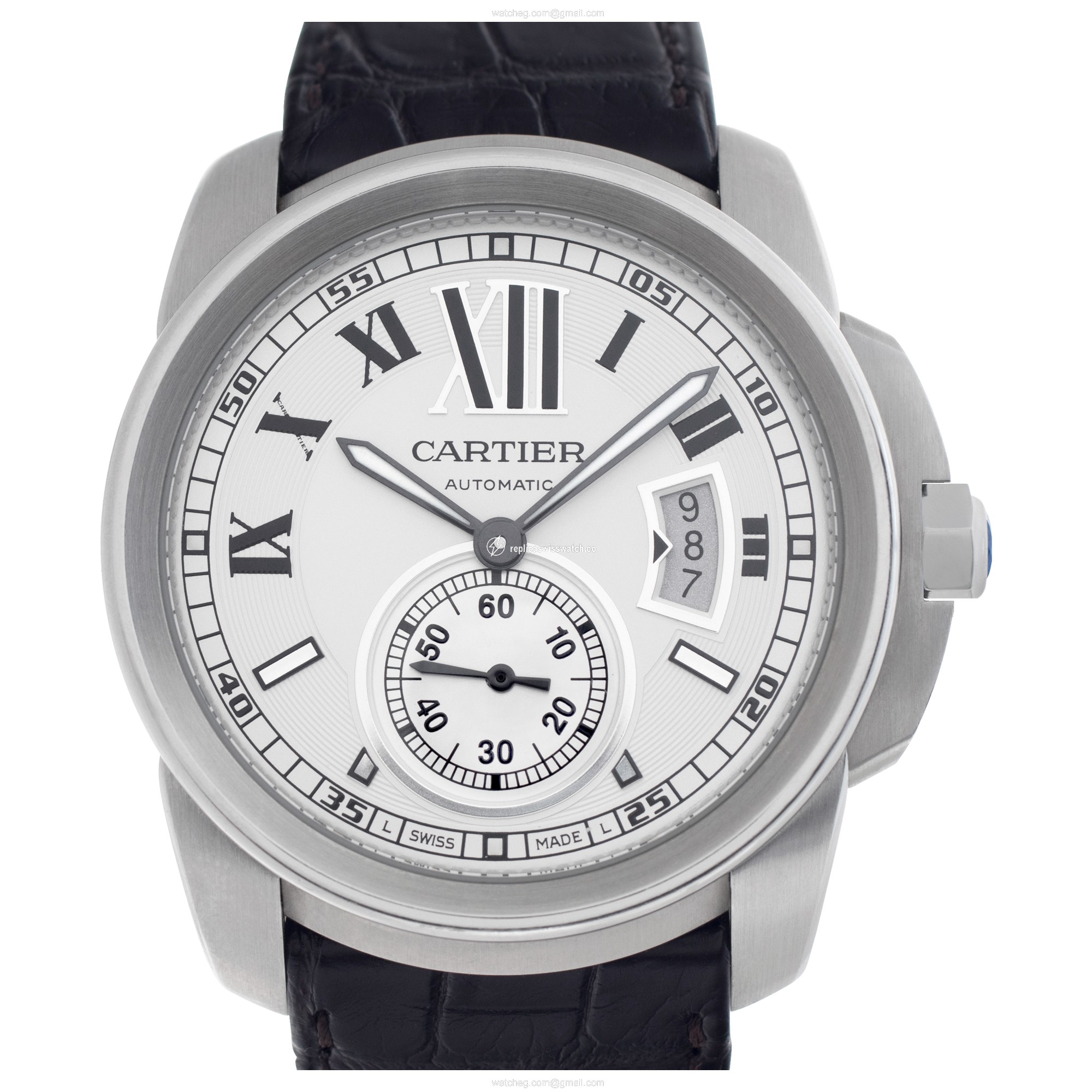 Cartier W7100037 Calibre Automatic Male Stainless Steel Replica Cartier W7100037 Calibre Automatic Male Stainless Steel Replica