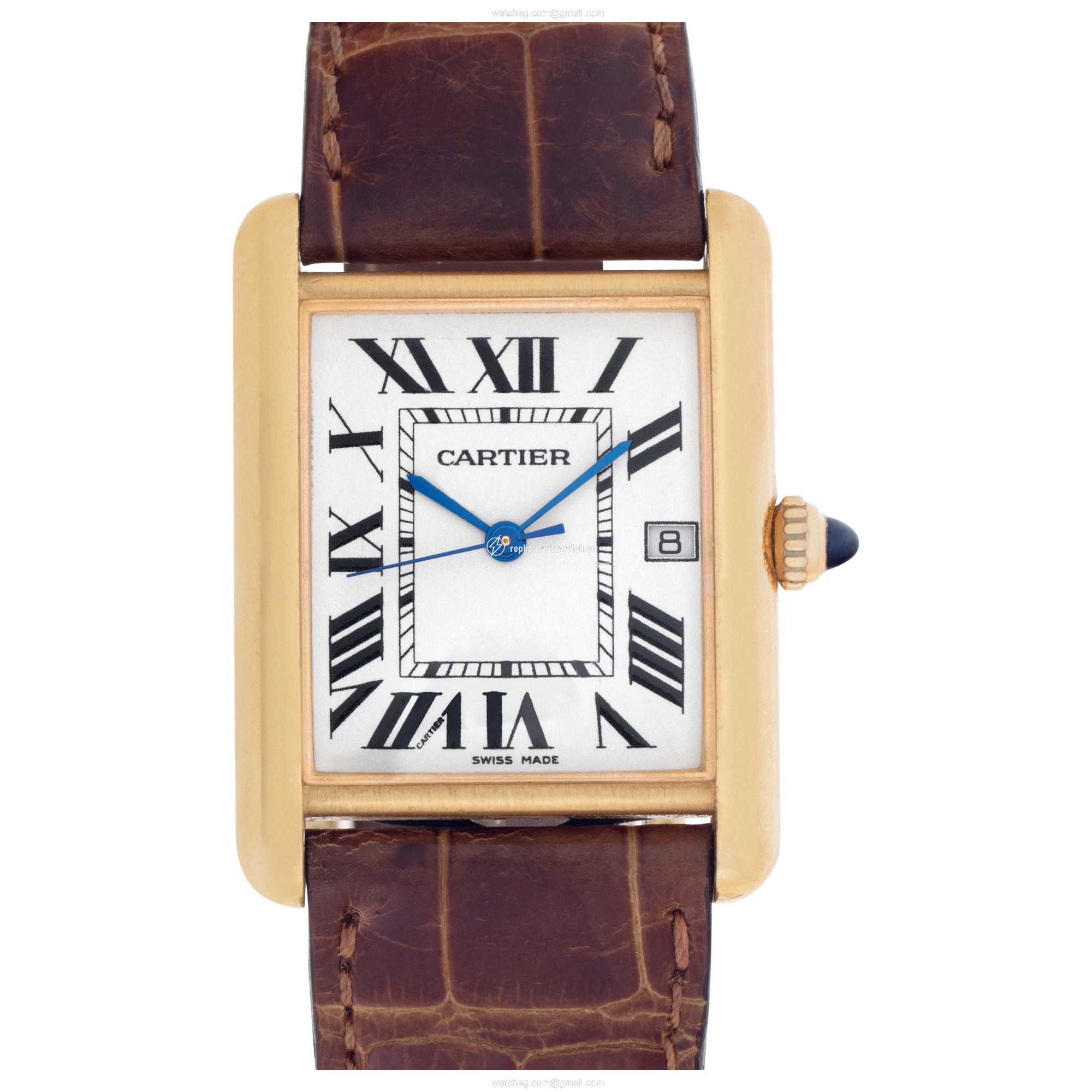 Cartier W1529756 Tank Louis Quartz Male 18k yellow gold Replica Cartier W1529756 Tank Louis Quartz Male 18k yellow gold Replica