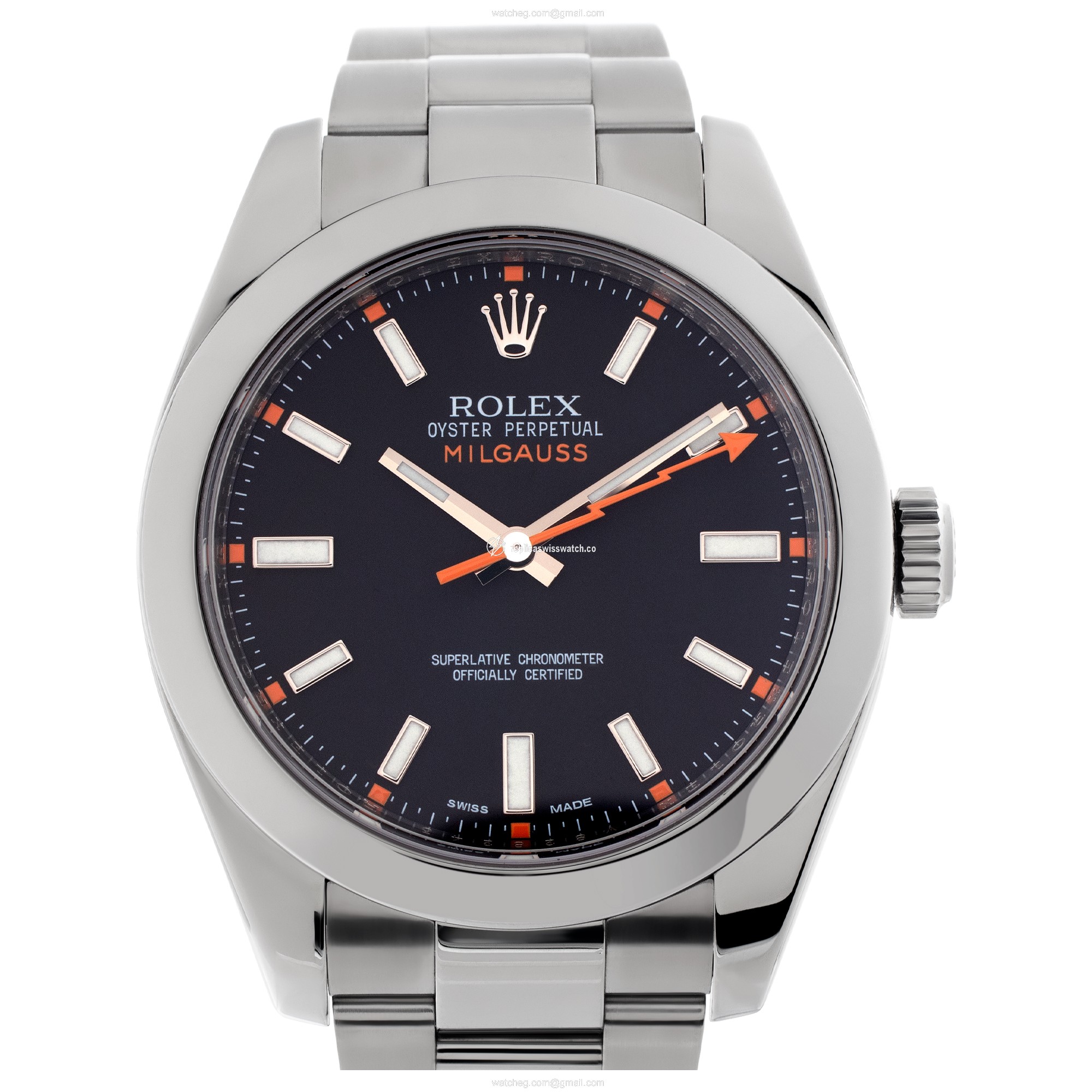 Rolex 116400 Milgauss Automatic Male Stainless Steel Replica Rolex 116400 Milgauss Automatic Male Stainless Steel Replica