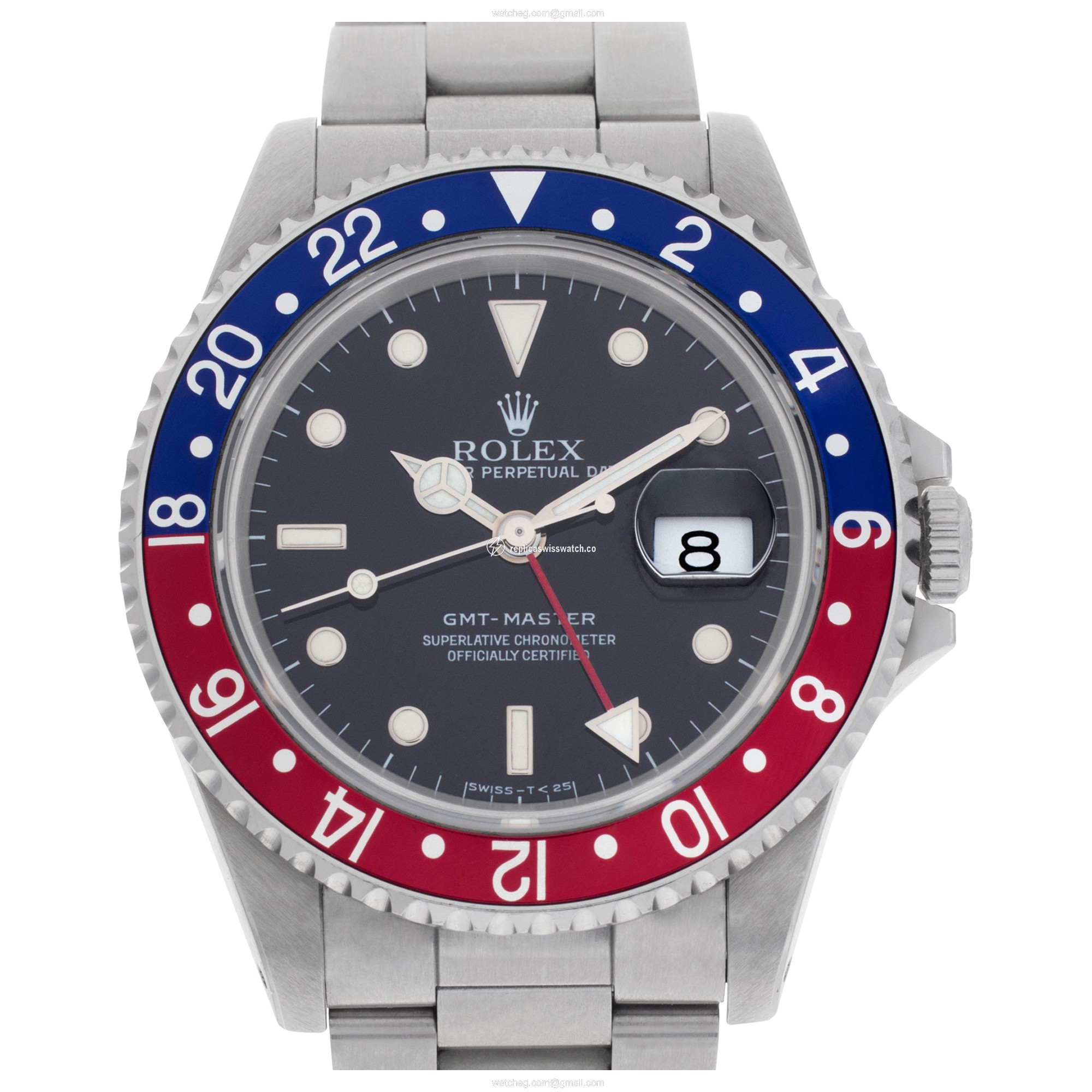 Rolex 16700 GMT Master Pepsi Automatic Male Stainless Steel Replica Rolex 16700 GMT Master Pepsi Automatic Male Stainless Steel Replica