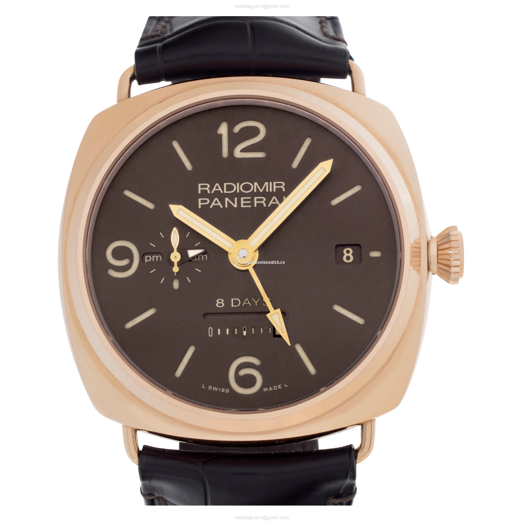 Panerai PAM395 Radiomir Manual Male 18k rose gold Replica Panerai PAM395 Radiomir Manual Male 18k rose gold Replica