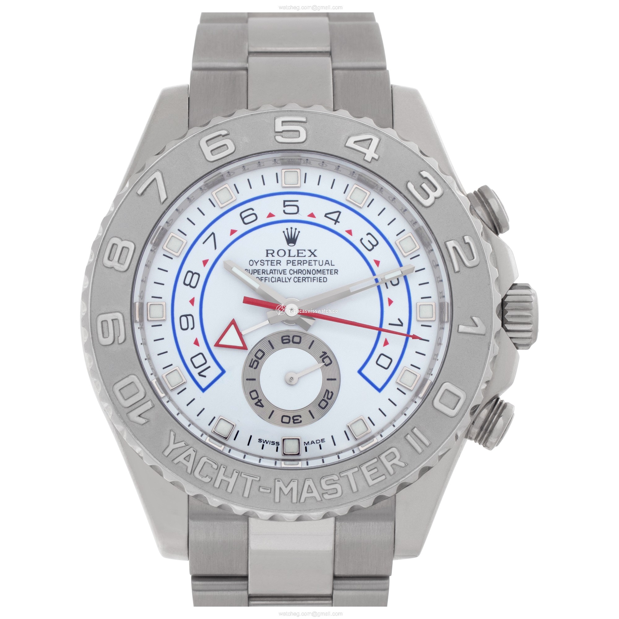 Rolex 116689 Yacht-Master II Automatic Male 18k White Gold Replica Rolex 116689 Yacht-Master II Automatic Male 18k White Gold Replica