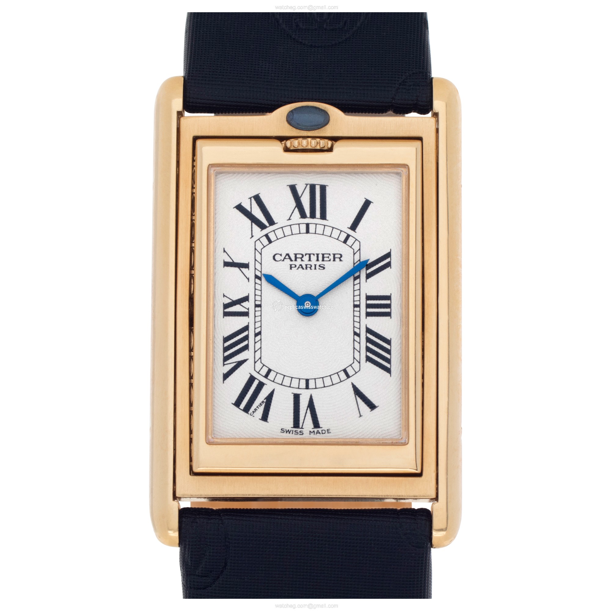 Cartier 2391 Basculante Manual Male 18k yellow gold Replica Cartier 2391 Basculante Manual Male 18k yellow gold Replica