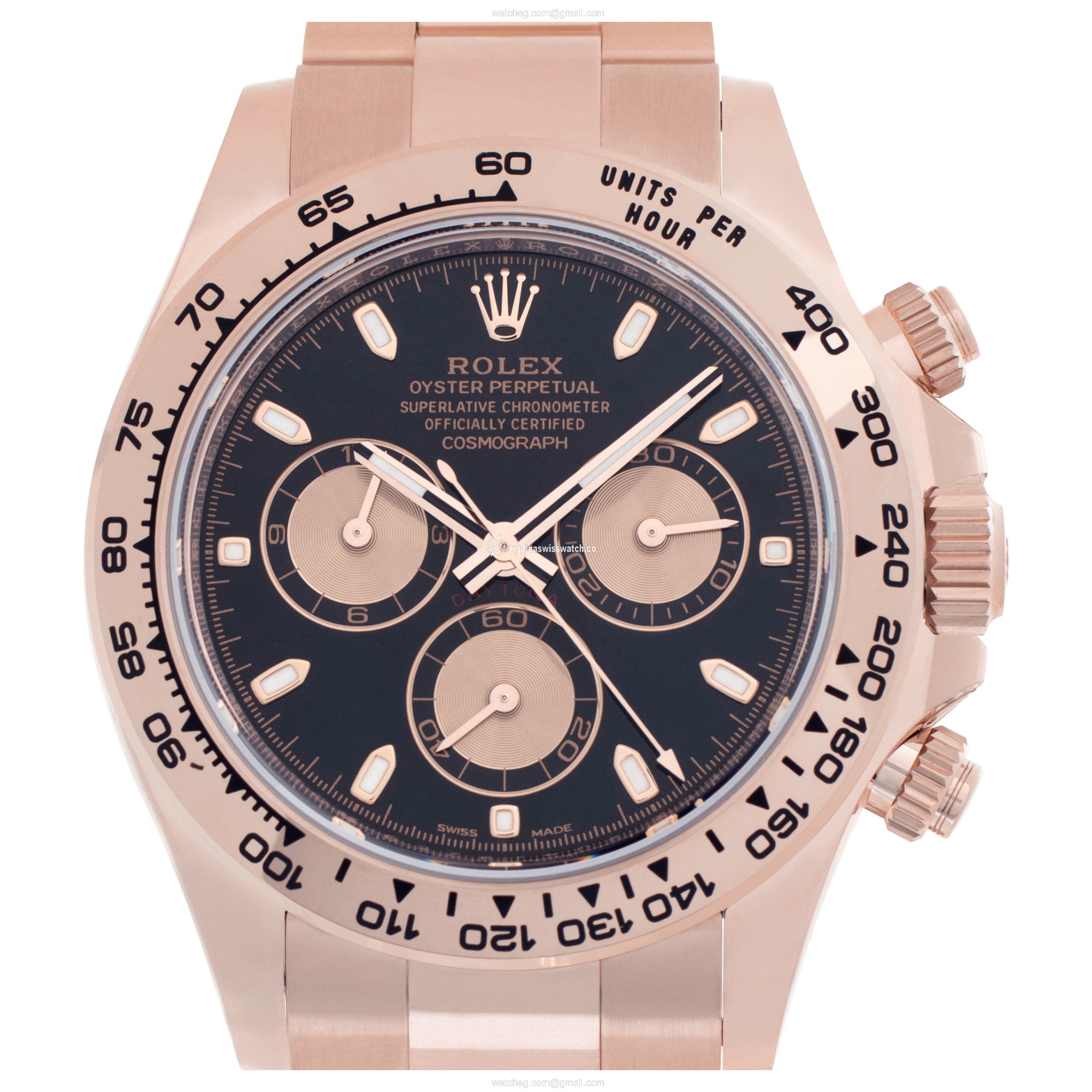 Rolex 116505 Daytona Automatic Male 18k rose gold Replica Rolex 116505 Daytona Automatic Male 18k rose gold Replica
