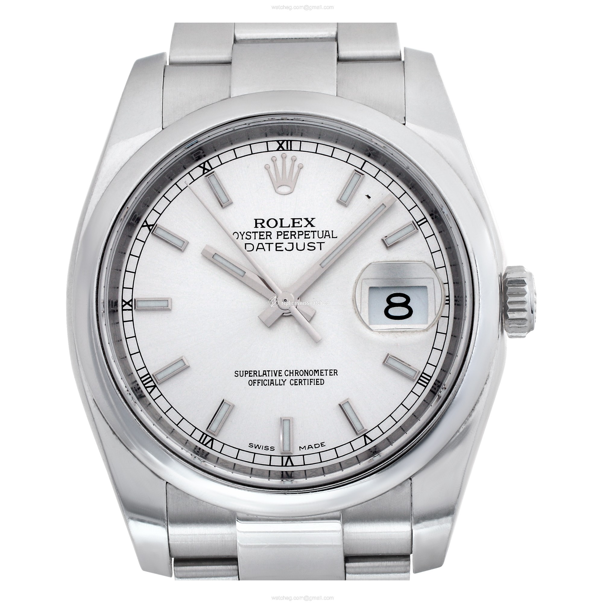 Rolex 116200 Datejust Automatic Unisex Stainless Steel Replica Rolex 116200 Datejust Automatic Unisex Stainless Steel Replica