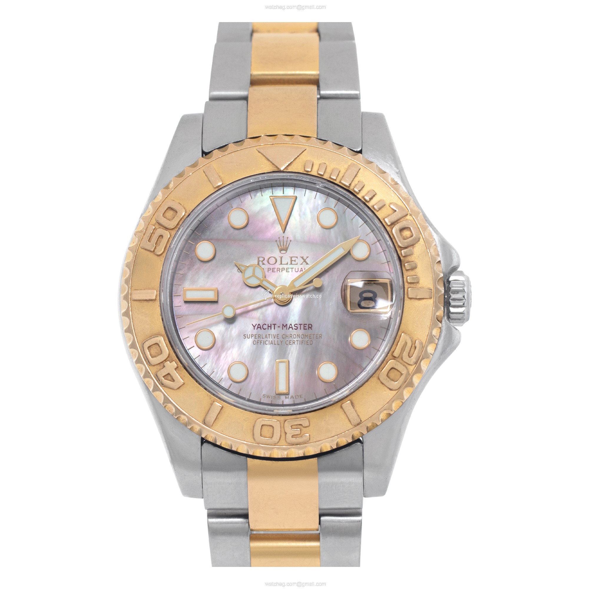 Rolex 168623 Yacht-Master Automatic Female 18k gold & Stainless Steel Replica Rolex 168623 Yacht-Master Automatic Female 18k gold & Stainless Steel Replica