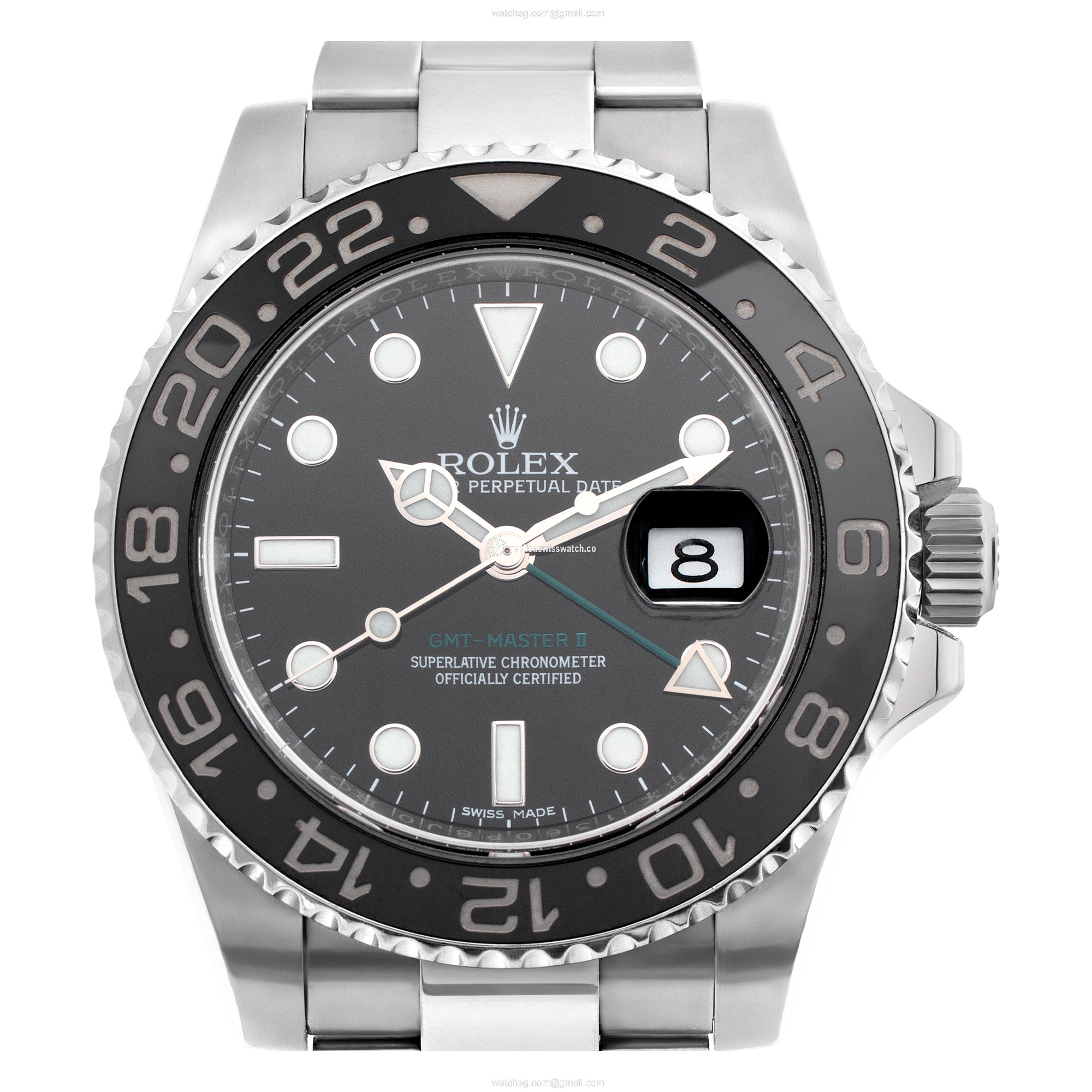 Rolex 116710LN GMT-Master II Automatic Male Stainless Steel Replica Rolex 116710LN GMT-Master II Automatic Male Stainless Steel Replica