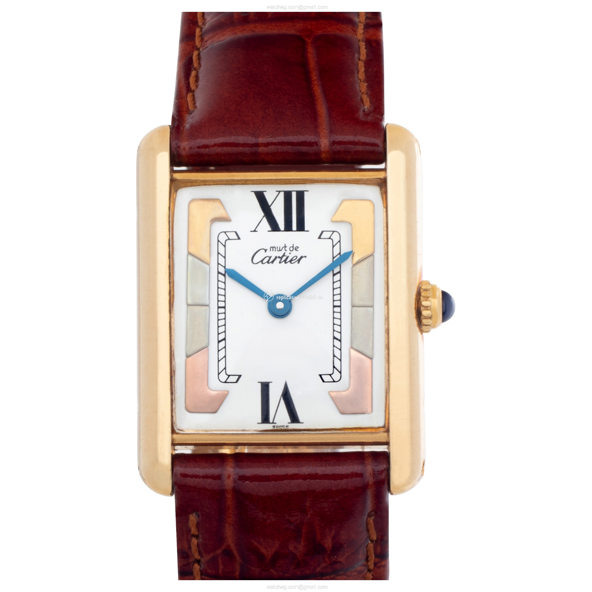 Cartier Cartier 1327 Tank Quartz Female 18k yellow gold Replica Cartier Cartier 1327 Tank Quartz Female 18k yellow gold Replica
