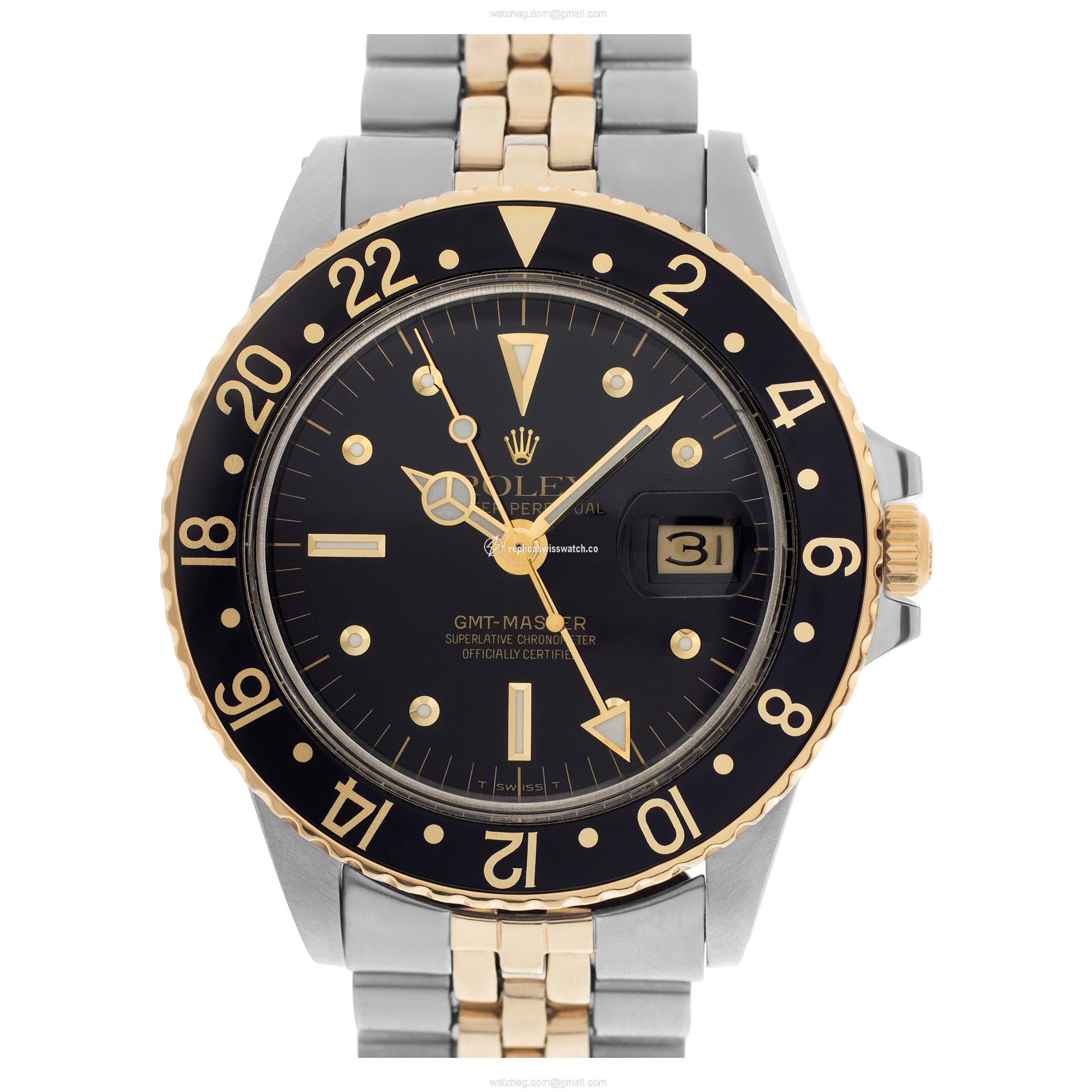 Rolex 1675 GMT-Master Automatic Male Stainless Steel Replica Rolex 1675 GMT-Master Automatic Male Stainless Steel Replica