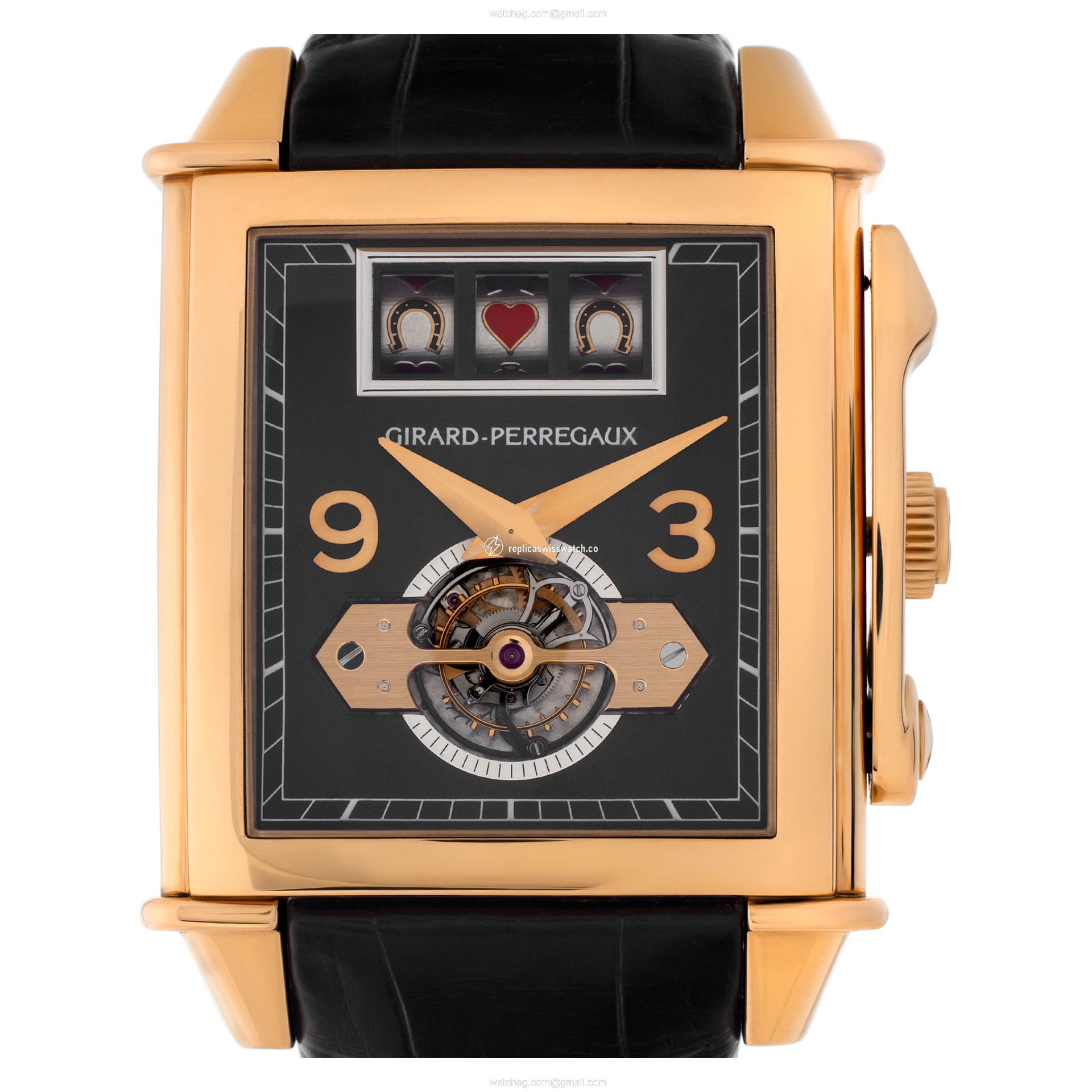 Girard Perregaux 99720-52-651-BAGA Vintage 1945 Manual Male 18k rose gold Replica Girard Perregaux 99720-52-651-BAGA Vintage 1945 Manual Male 18k rose gold Replica