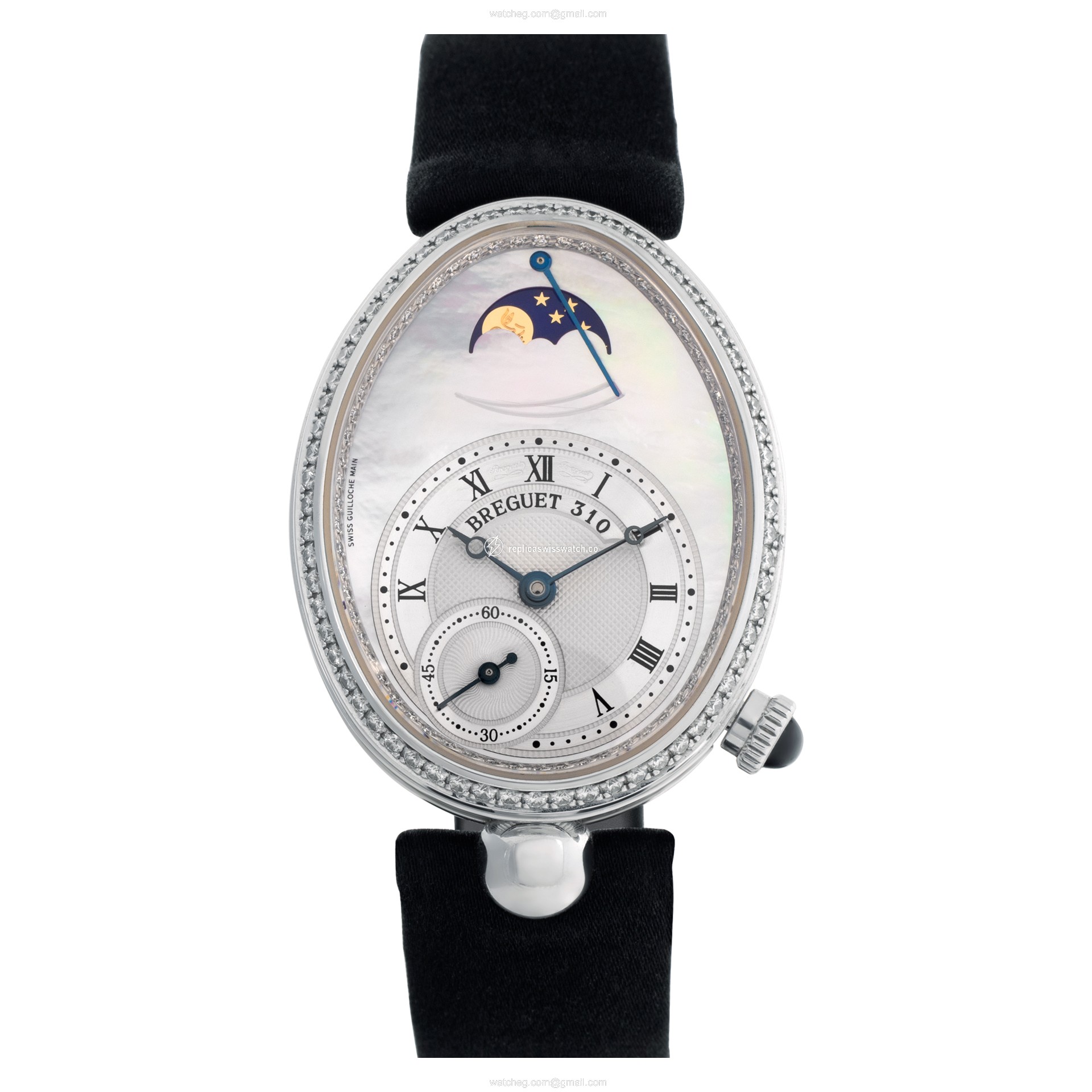 Breguet 8908BBV2864D00D Reine De Naples Automatic Female 18k White Gold Replica Breguet 8908BBV2864D00D Reine De Naples Automatic Female 18k White Gold Replica