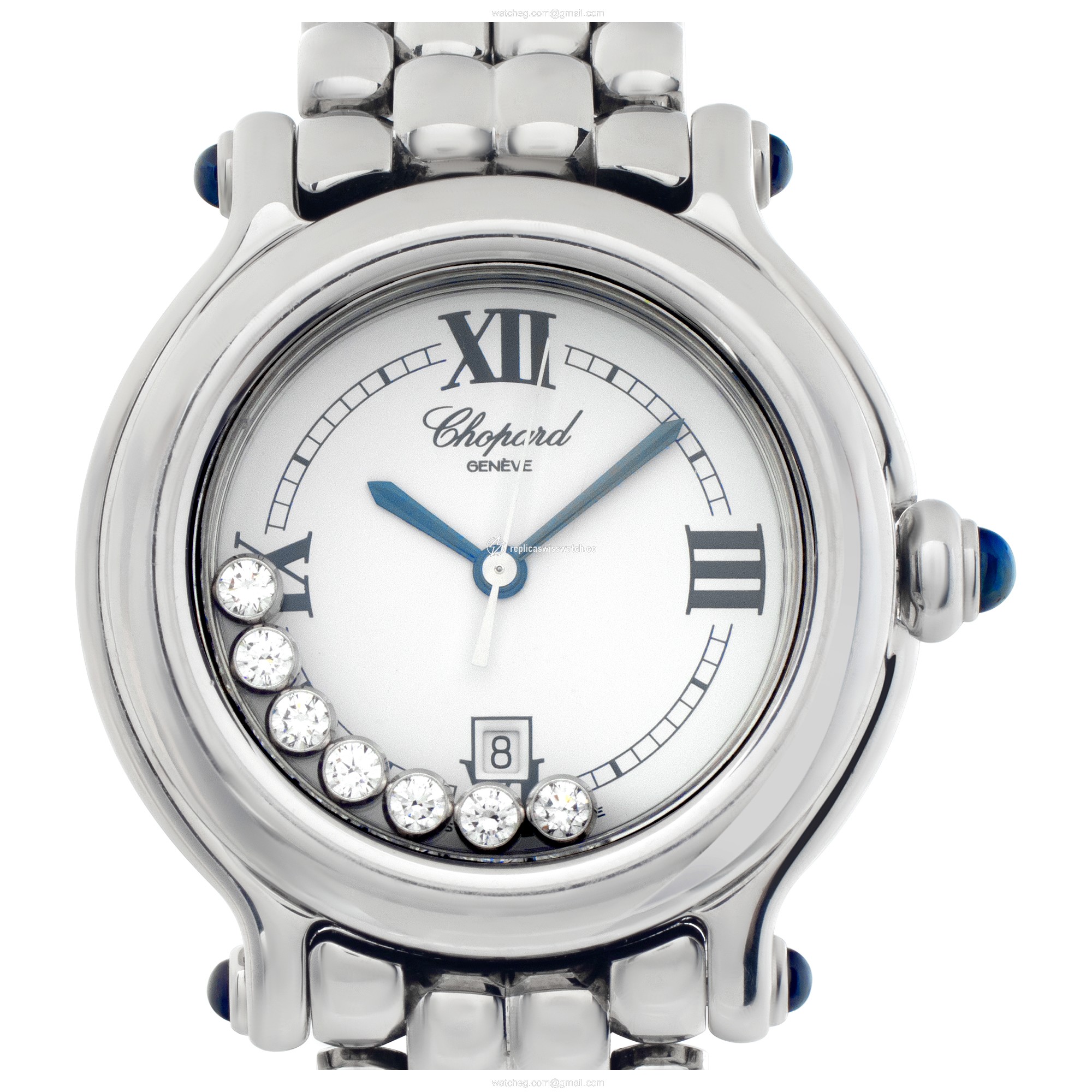 Chopard 27/8236-23 Happy Sport Quartz Female Stainless Steel Replica Chopard 27/8236-23 Happy Sport Quartz Female Stainless Steel Replica