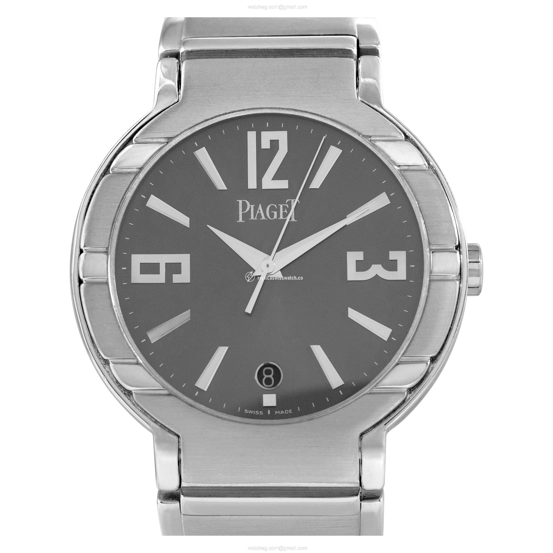 Piaget 27700 G0A26020 Polo Automatic Male 18k White Gold Replica Piaget 27700 G0A26020 Polo Automatic Male 18k White Gold Replica