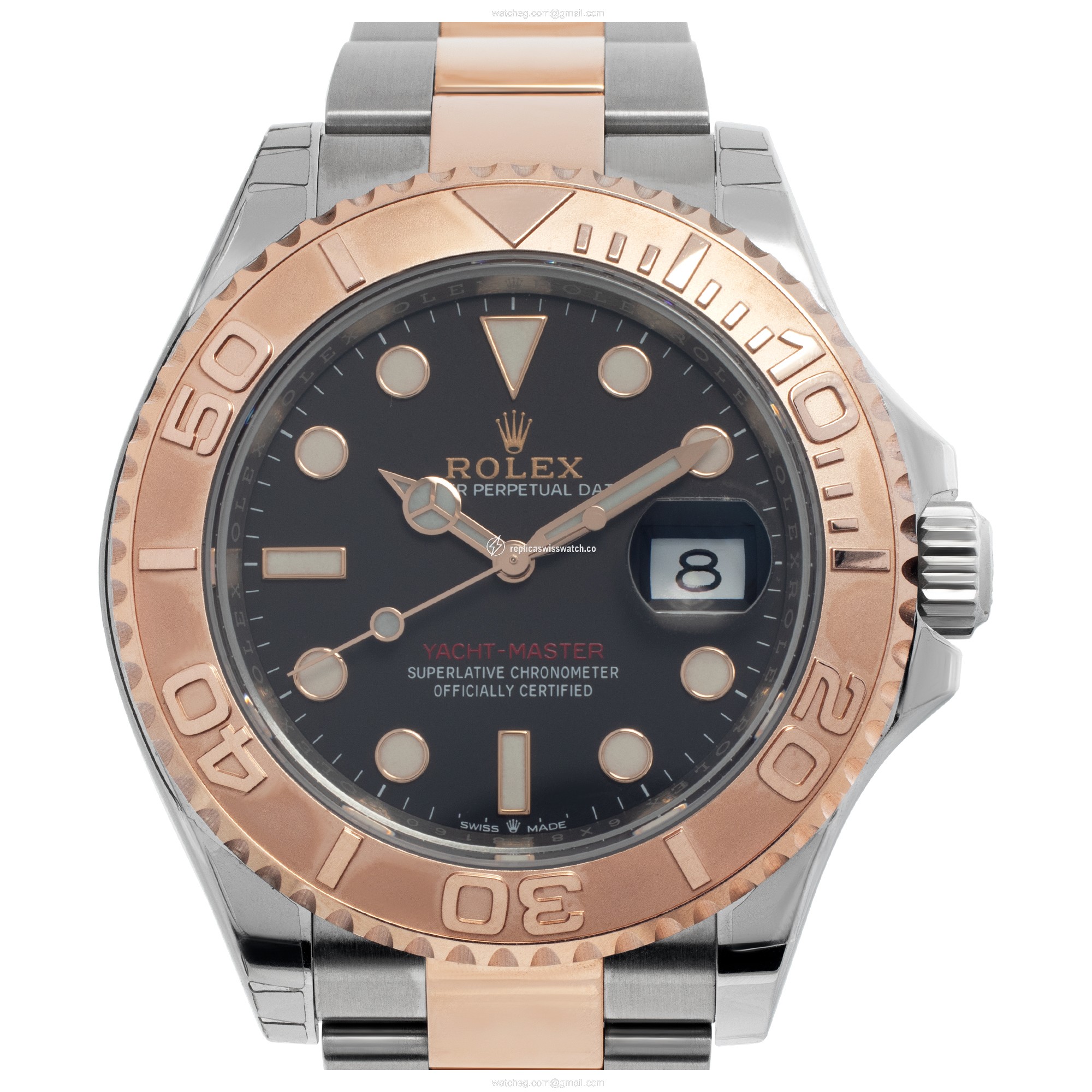 Rolex 126621 Yacht-Master Automatic Male 18k everose & stainless steel Replica Rolex 126621 Yacht-Master Automatic Male 18k everose & stainless steel Replica