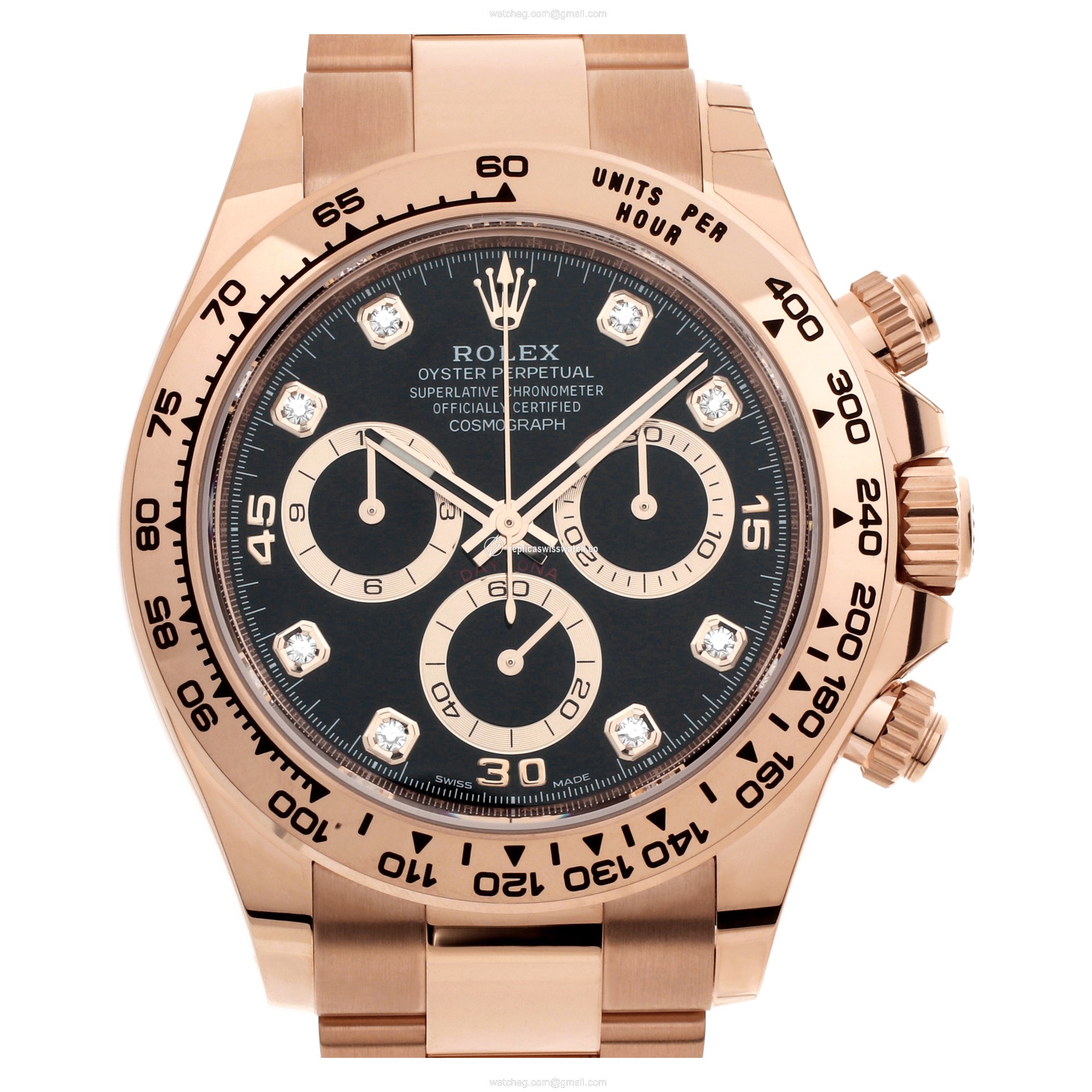 Rolex 116505 Daytona Automatic Unisex 18k rose gold Replica Rolex 116505 Daytona Automatic Unisex 18k rose gold Replica